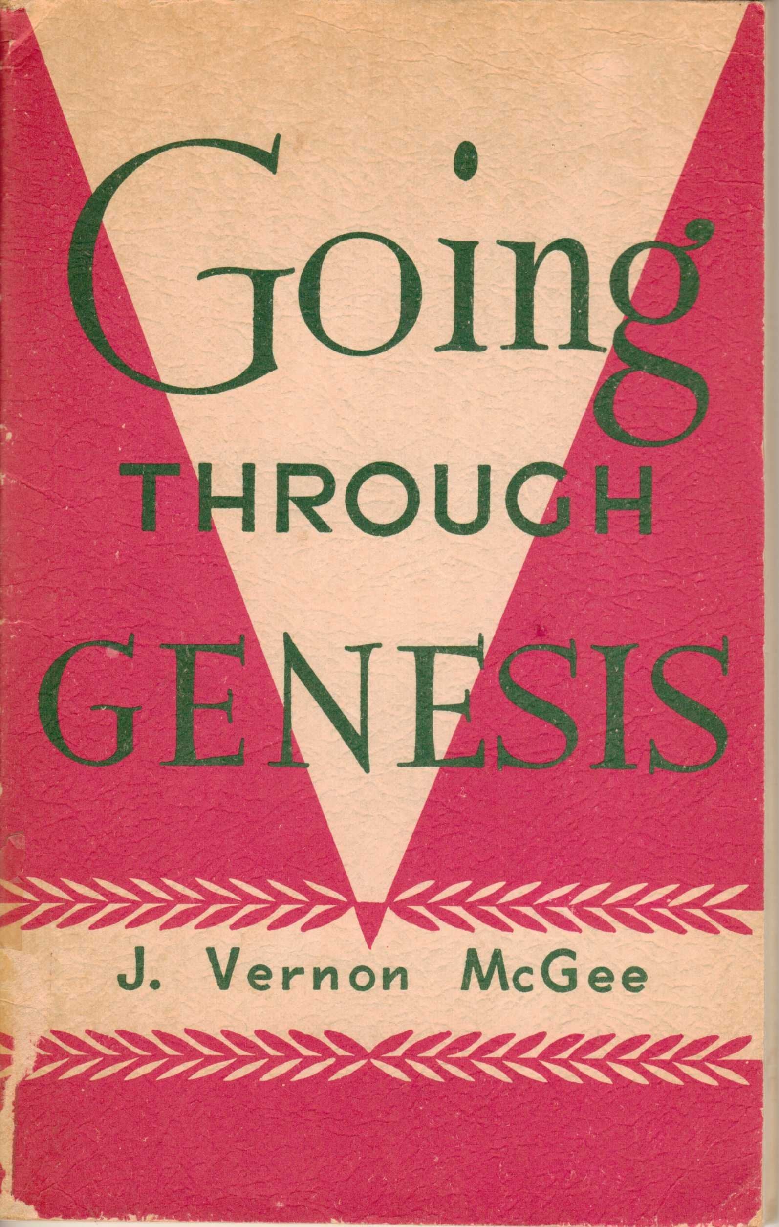 Going Through Genesis used book depot
