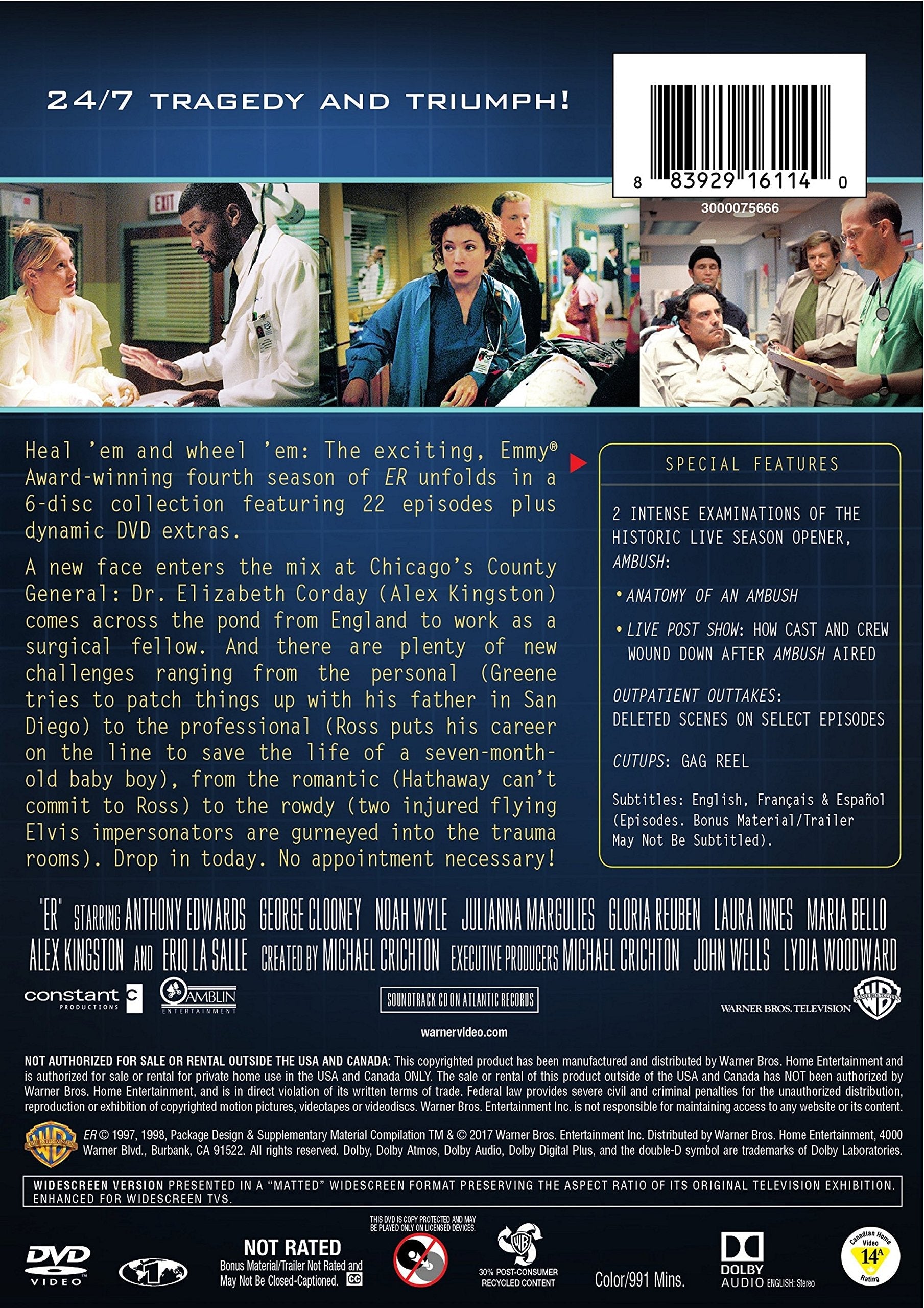 ER: Season 4 used book depot