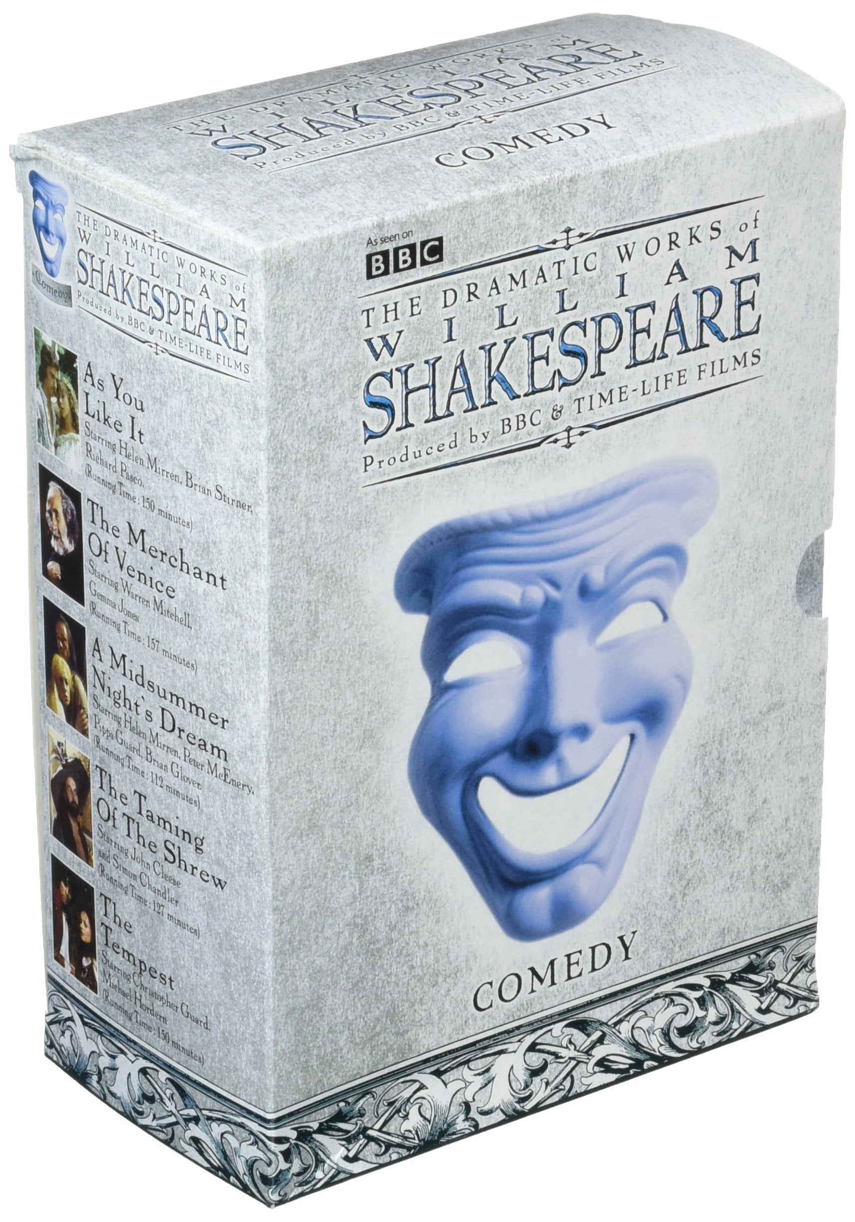 BBC Shakespeare Comedies DVD Giftbox used book depot