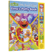 Sesame Street - Elmo's Potty Book Look, Find and Listen - PI Kids used book depot