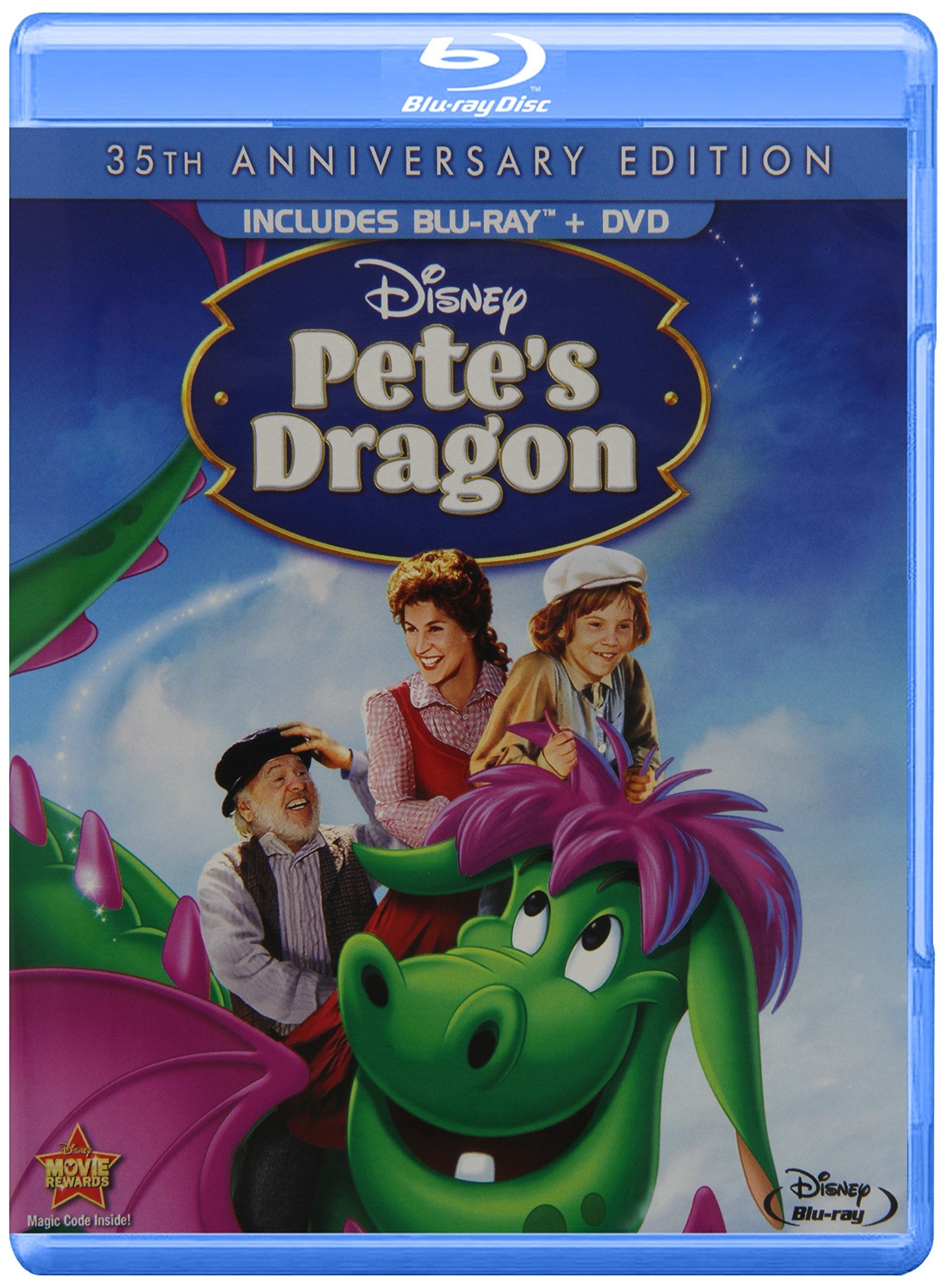 Pete's Dragon (35th Anniversary Edition) [Blu-ray + DVD] used book depot