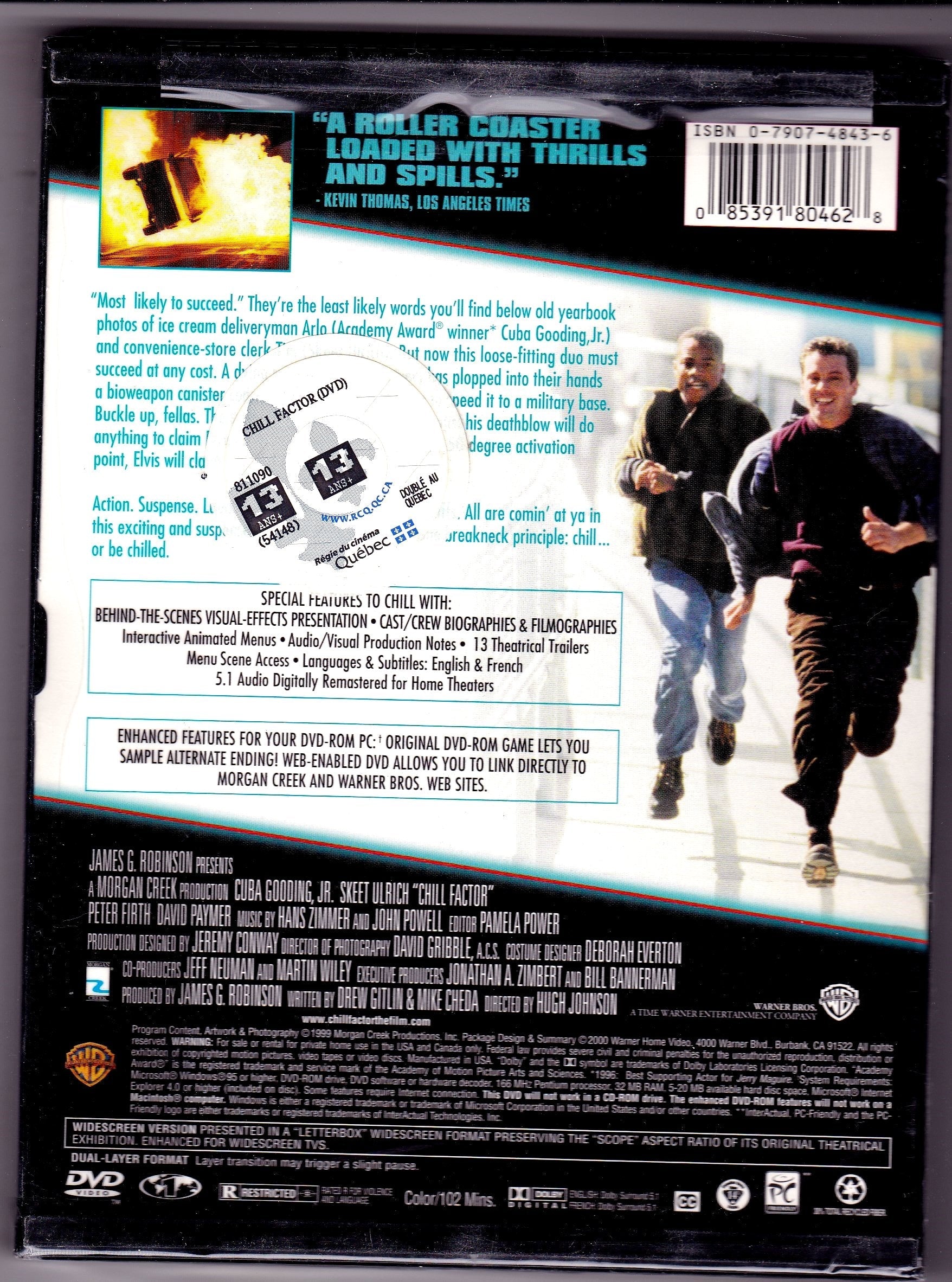 Chill Factor [DVD] used book depot