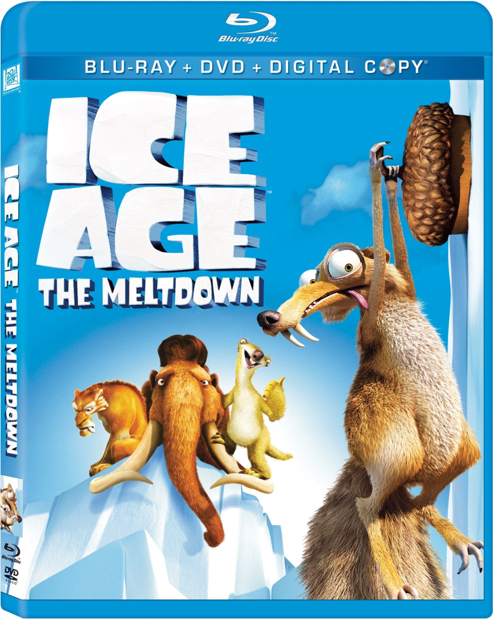 Ice Age: The Meltdown (Blu-ray/DVD + Digital Copy) used book depot