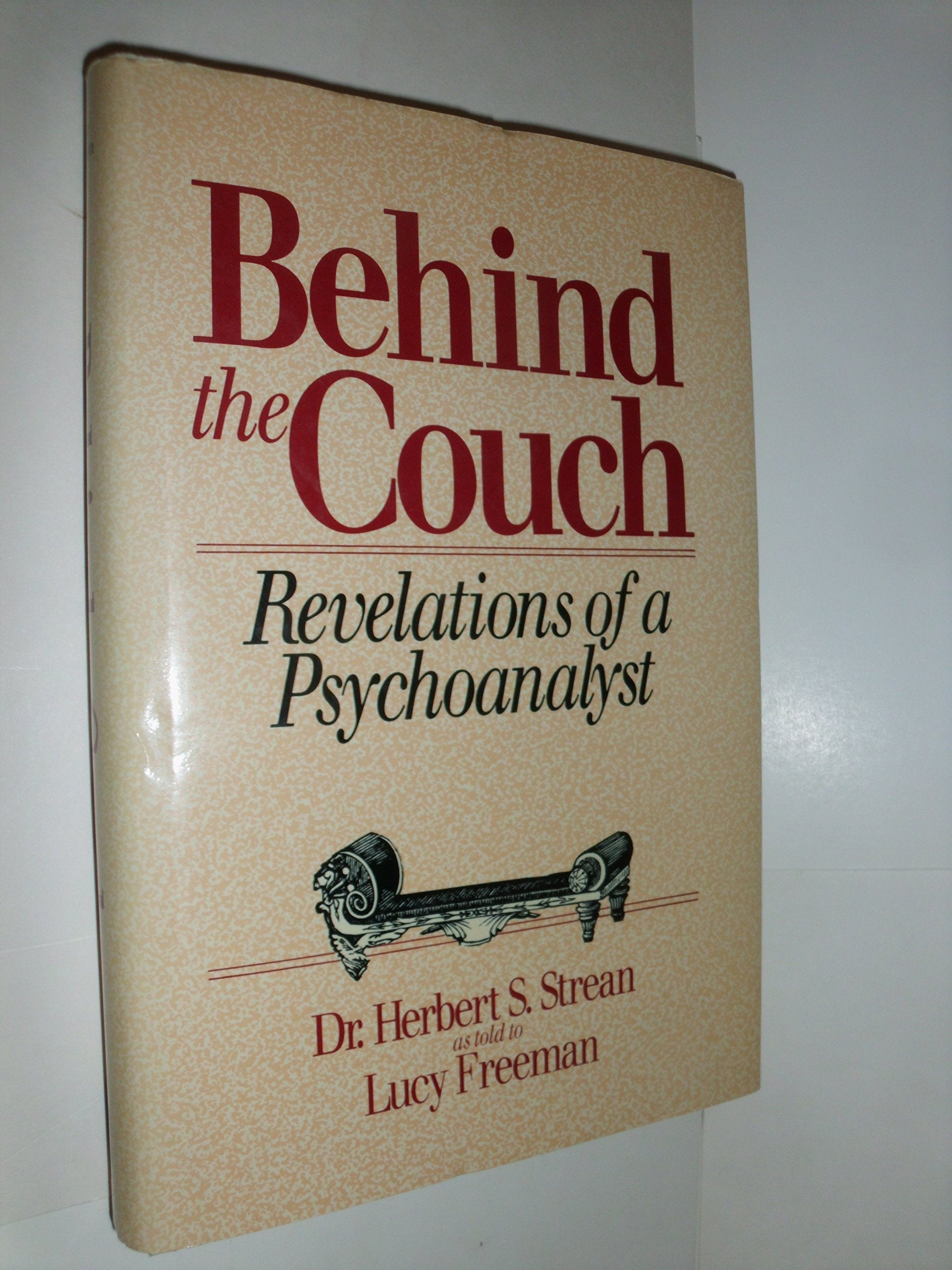 Behind the couch: Revelations of a psychoanalyst used book depot