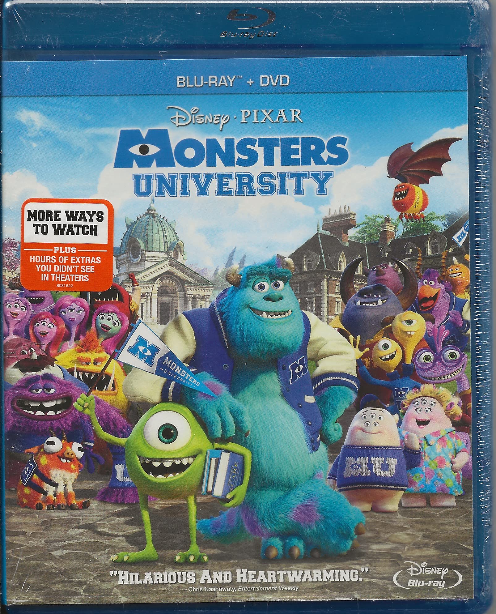 Monsters University (Blu-ray Combo Pack) used book depot