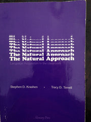 The Natural Approach (Language Acquisition in the Classroom) used book depot