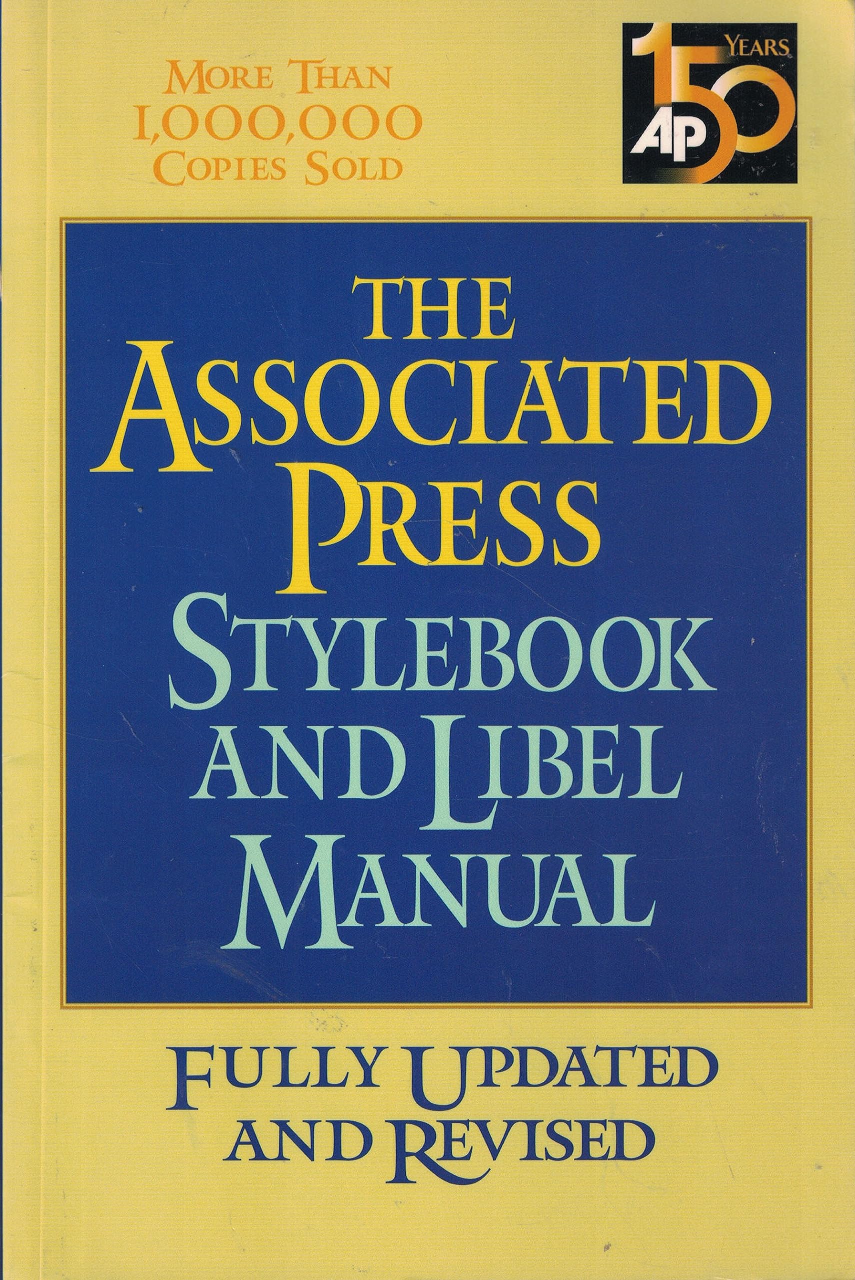 Associated Press Stylebook And Libel Manual used book depot