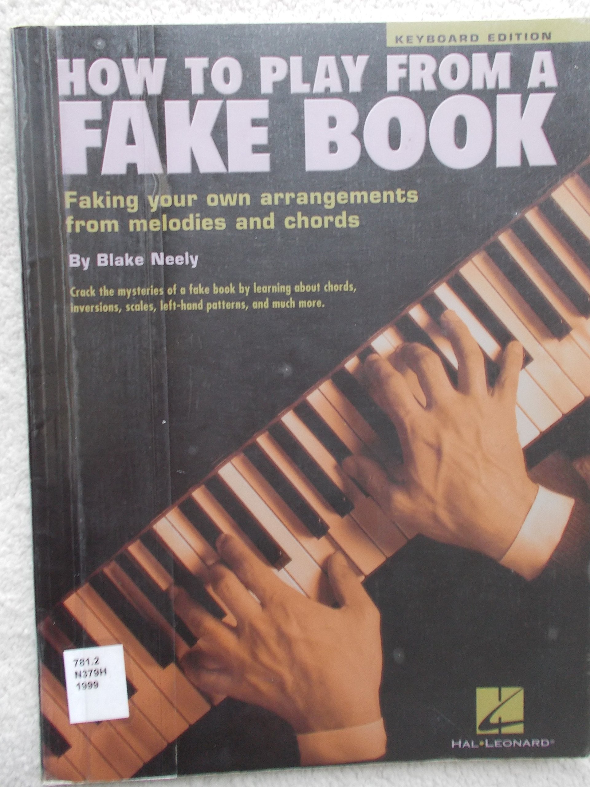 How to Play from a Fake Book (Keyboard Edition) used book depot