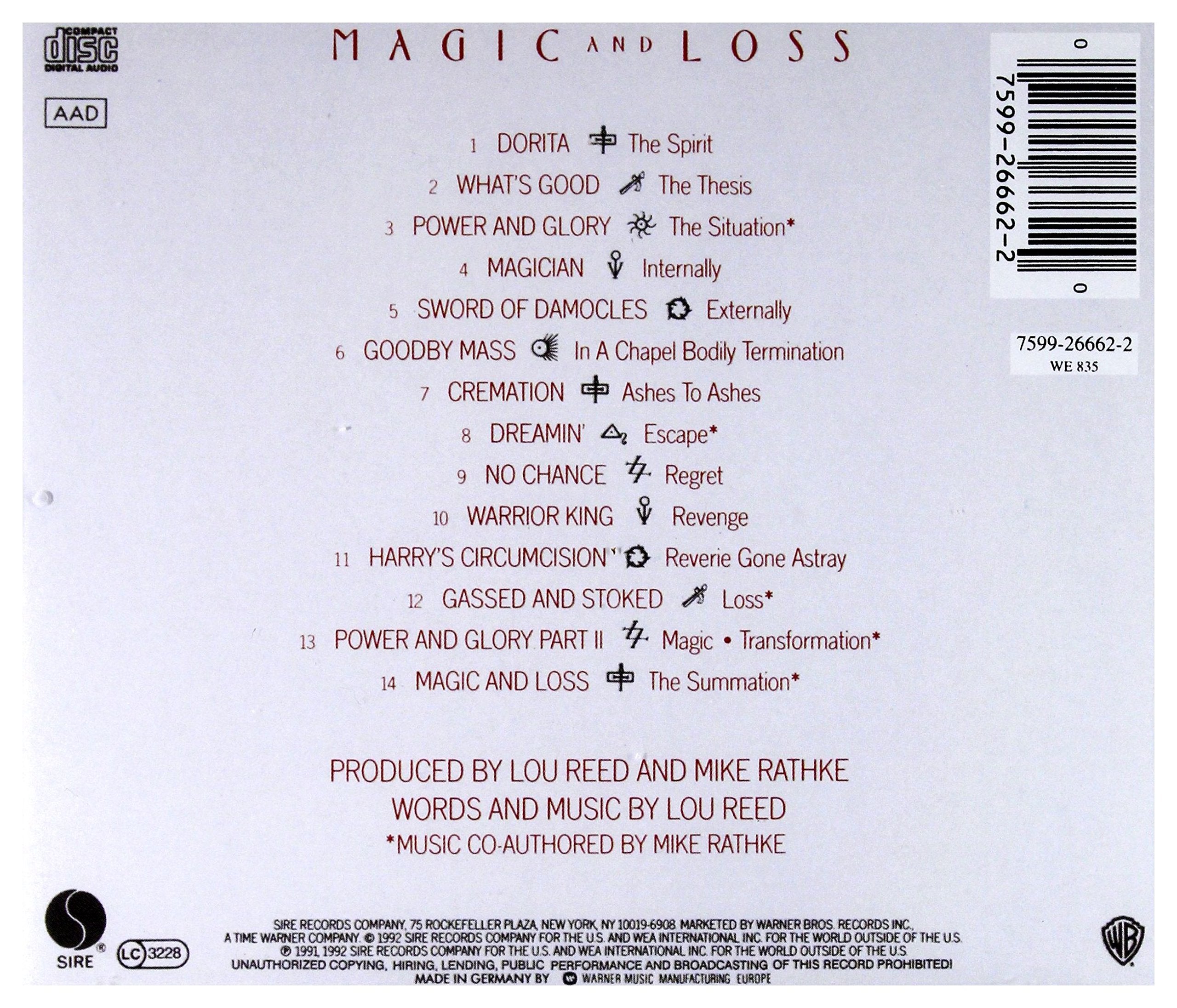 Magic And Loss (U.S. Version)