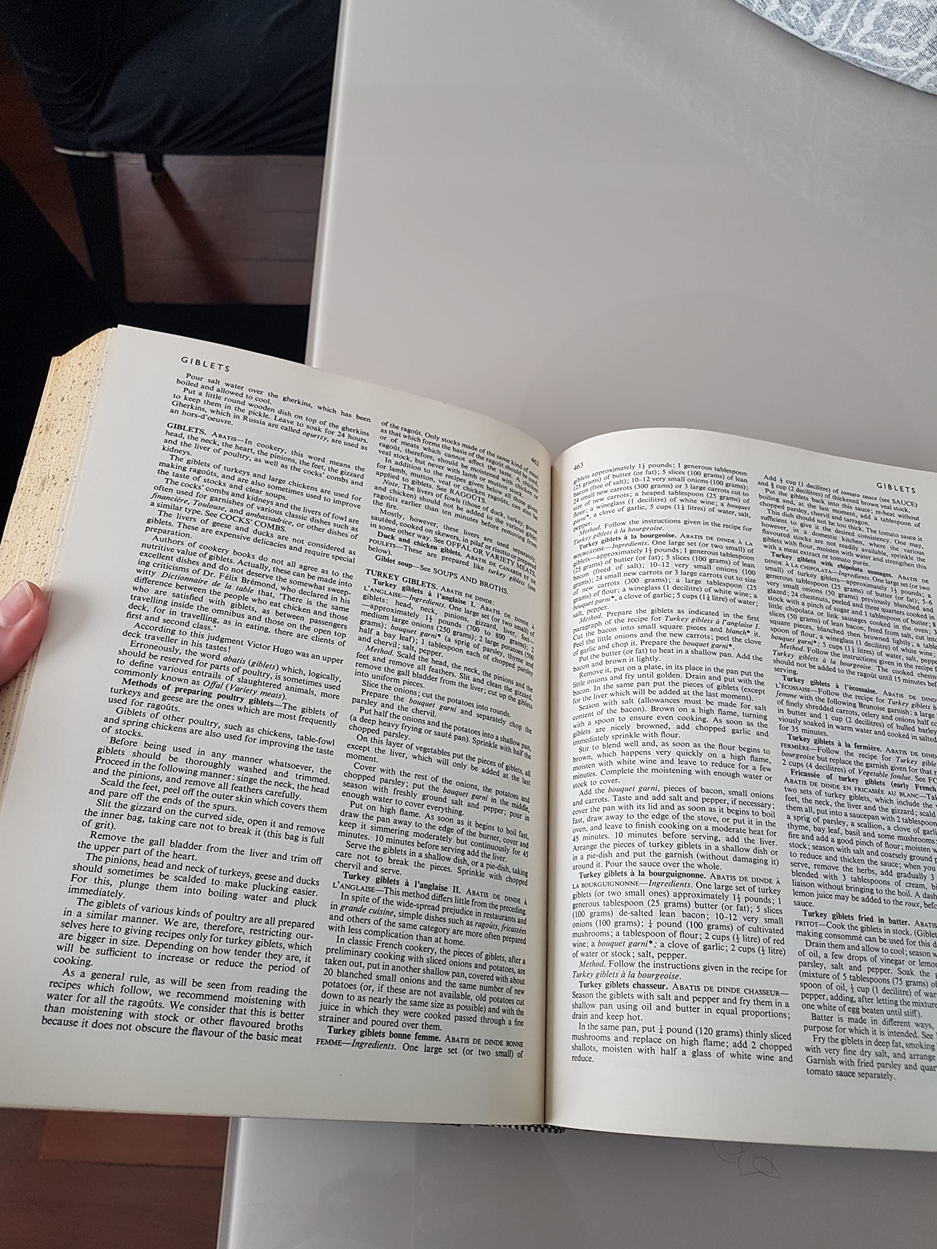 Larousse Gastronomique used book depot