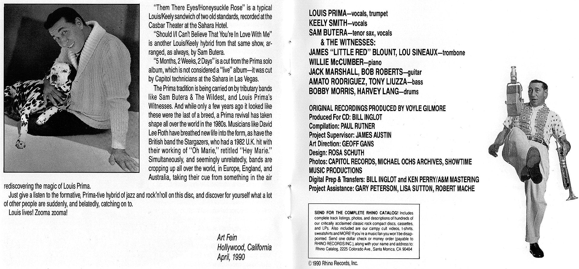 Zooma Zooma: The Best of Louis Prima used book depot
