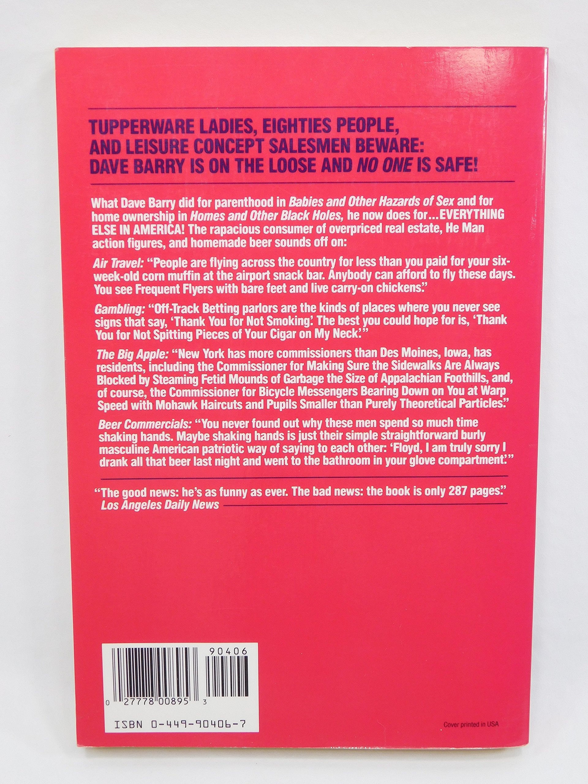 Dave Barry's Greatest Hits used book depot