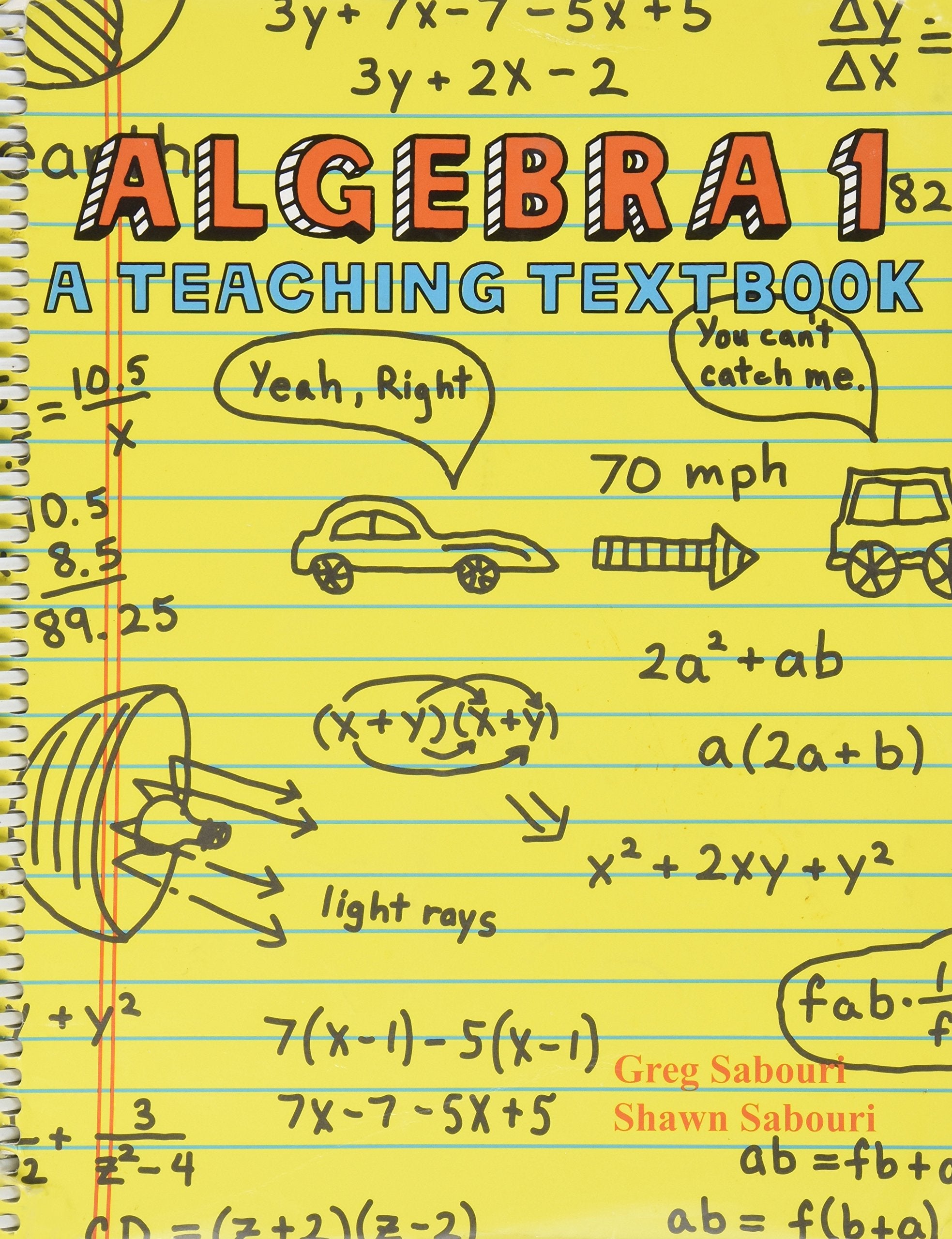 Algebra 1: A Teaching Textbook used book depot