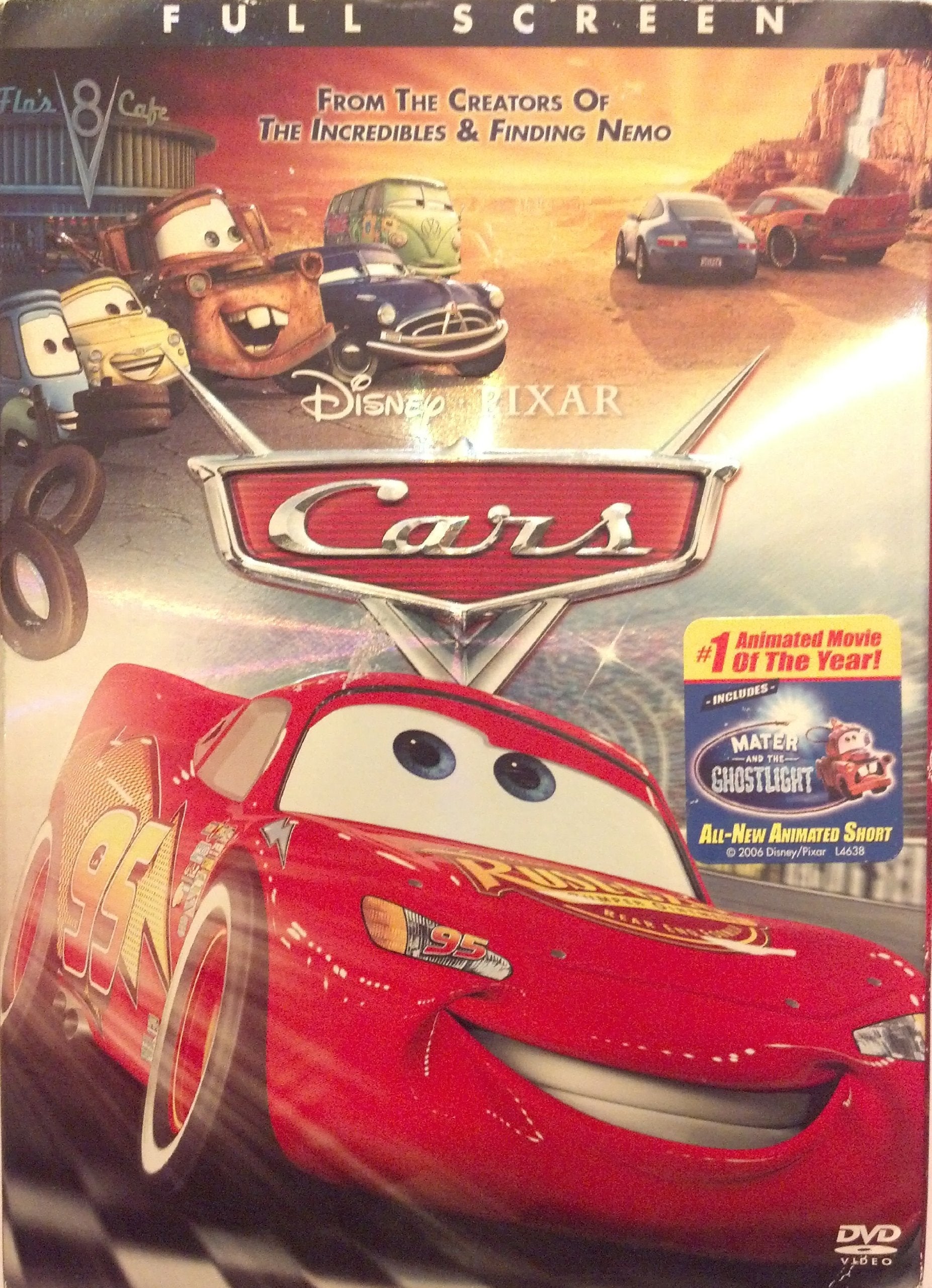 Cars (Single-Disc Full Screen Edition) used book depot