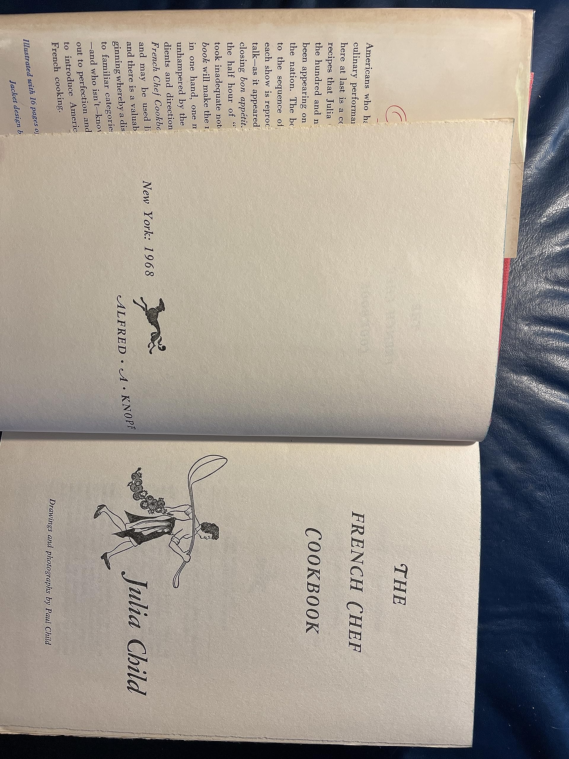 The French Chef Cookbook used book depot