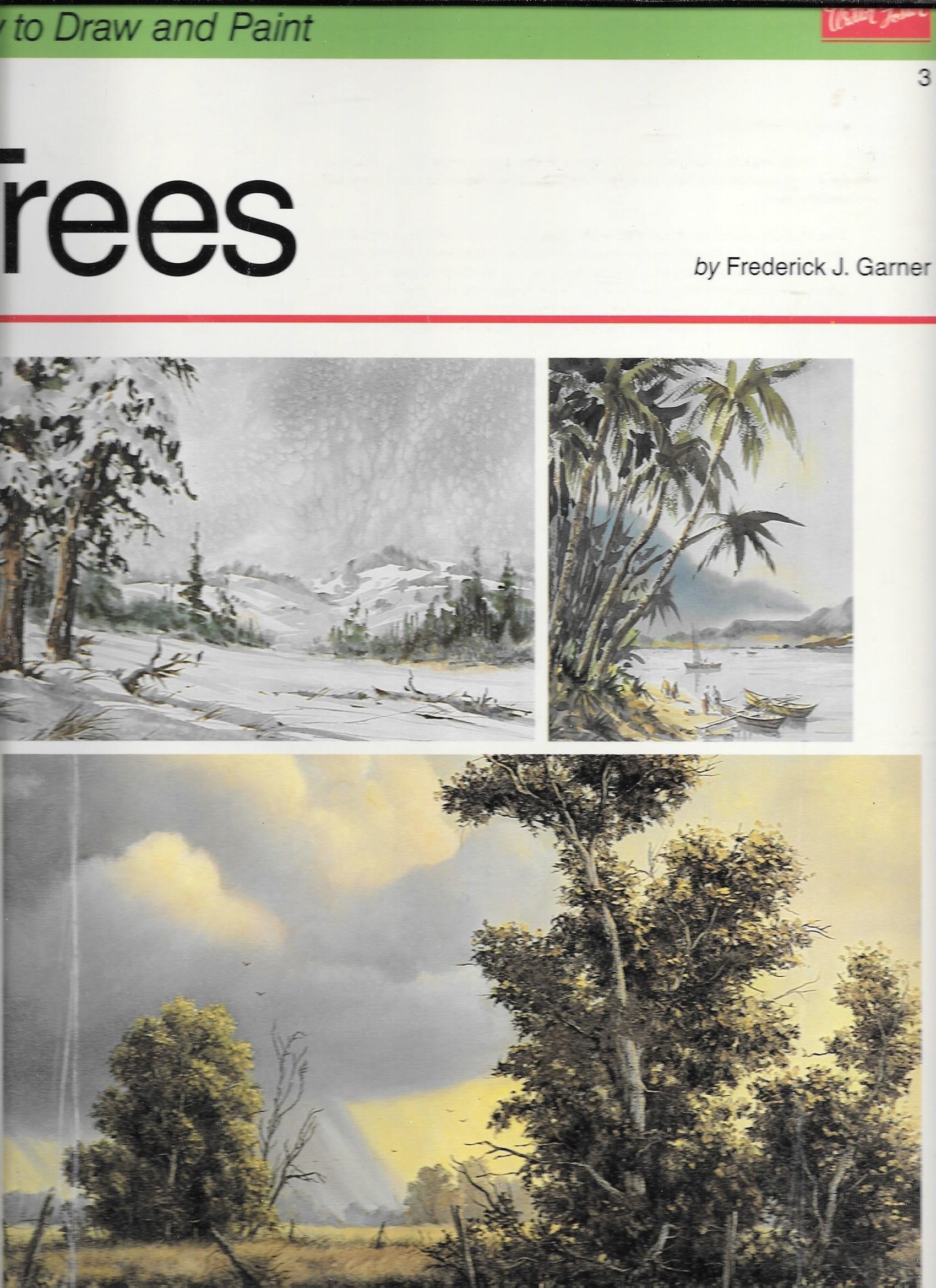 Trees (How to Draw and Paint Series) used book depot