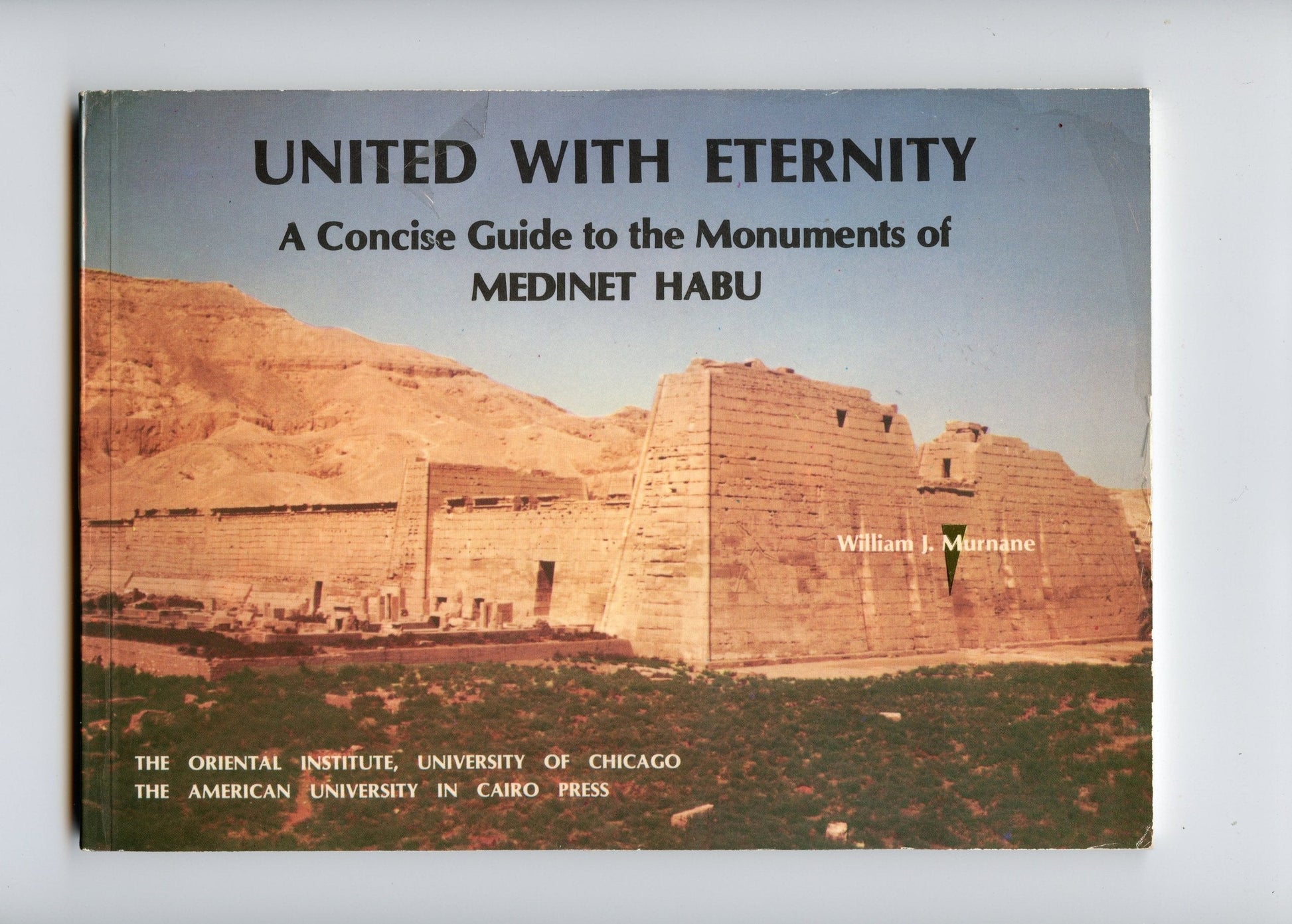 United With Eternity A Concise Guide to the Monuments of Medinet Habu used book depot