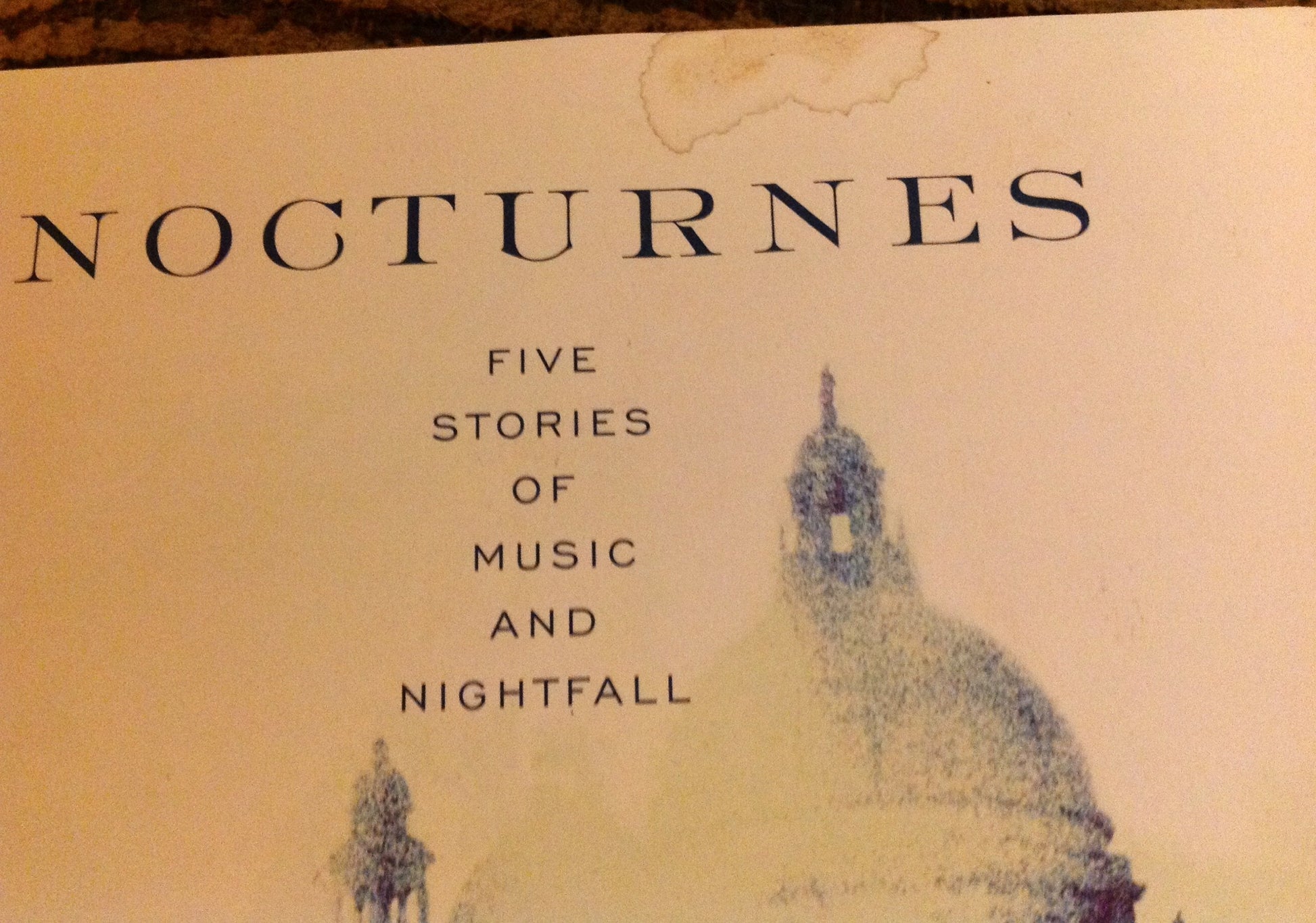 Nocturnes: Five Stories of Music and Nightfall used book depot
