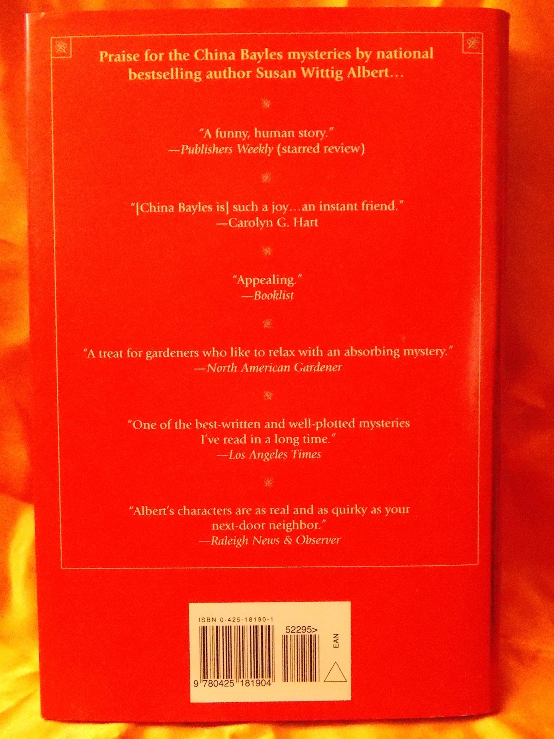 Bloodroot (China Bayles Mystery) used book depot