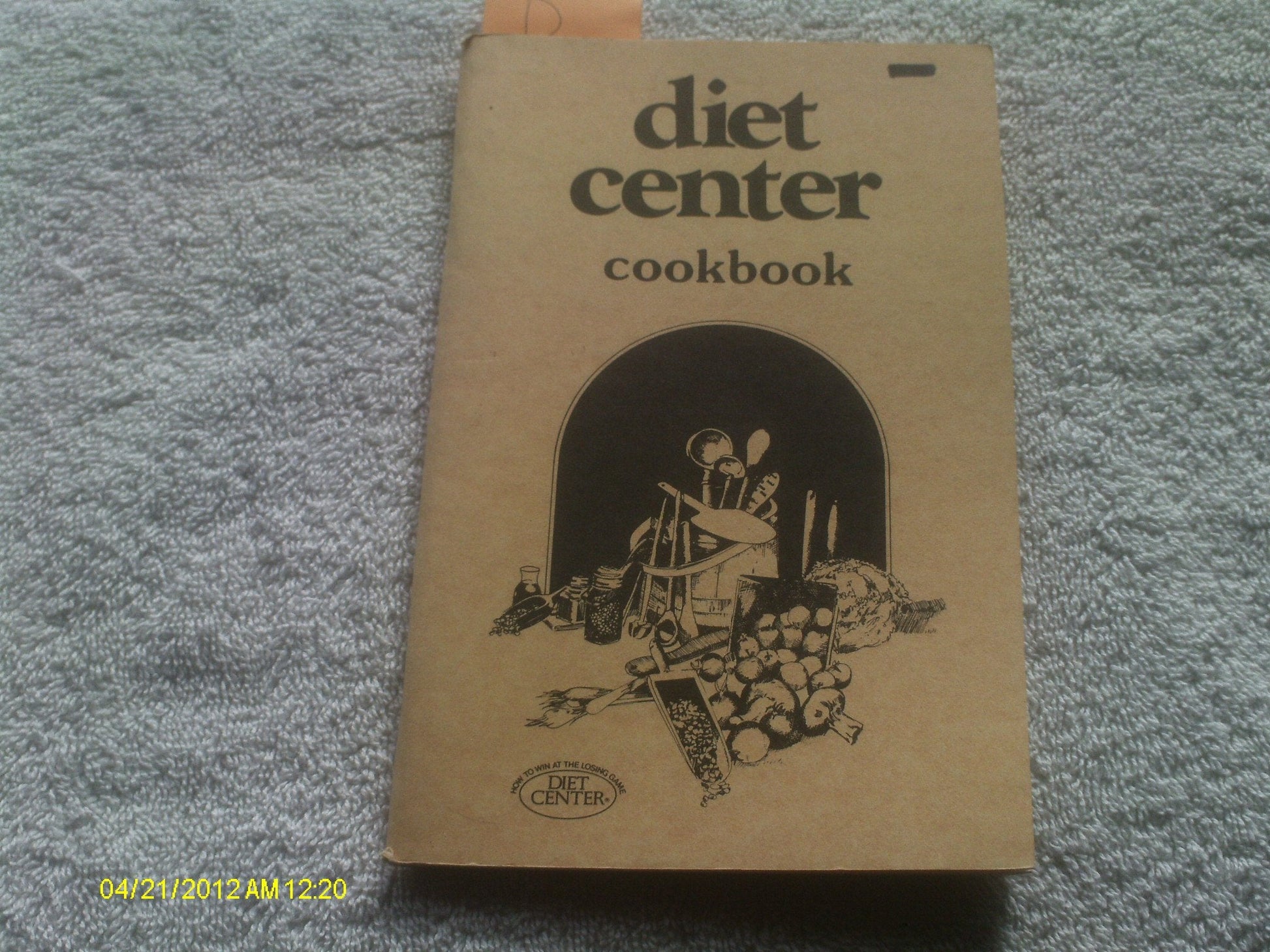 The Diet Center Cookbook used book depot
