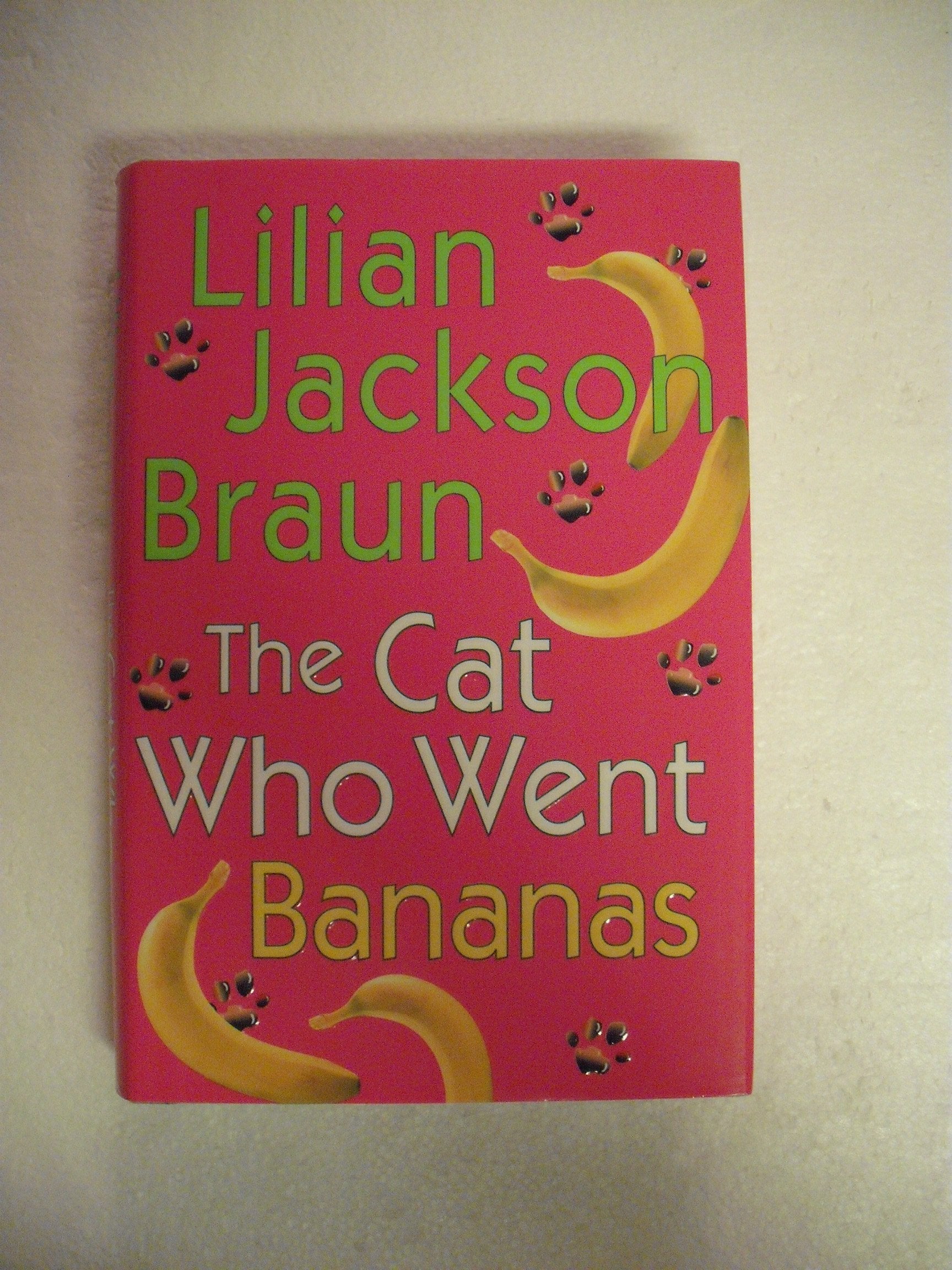 The Cat Who Went Bananas used book depot