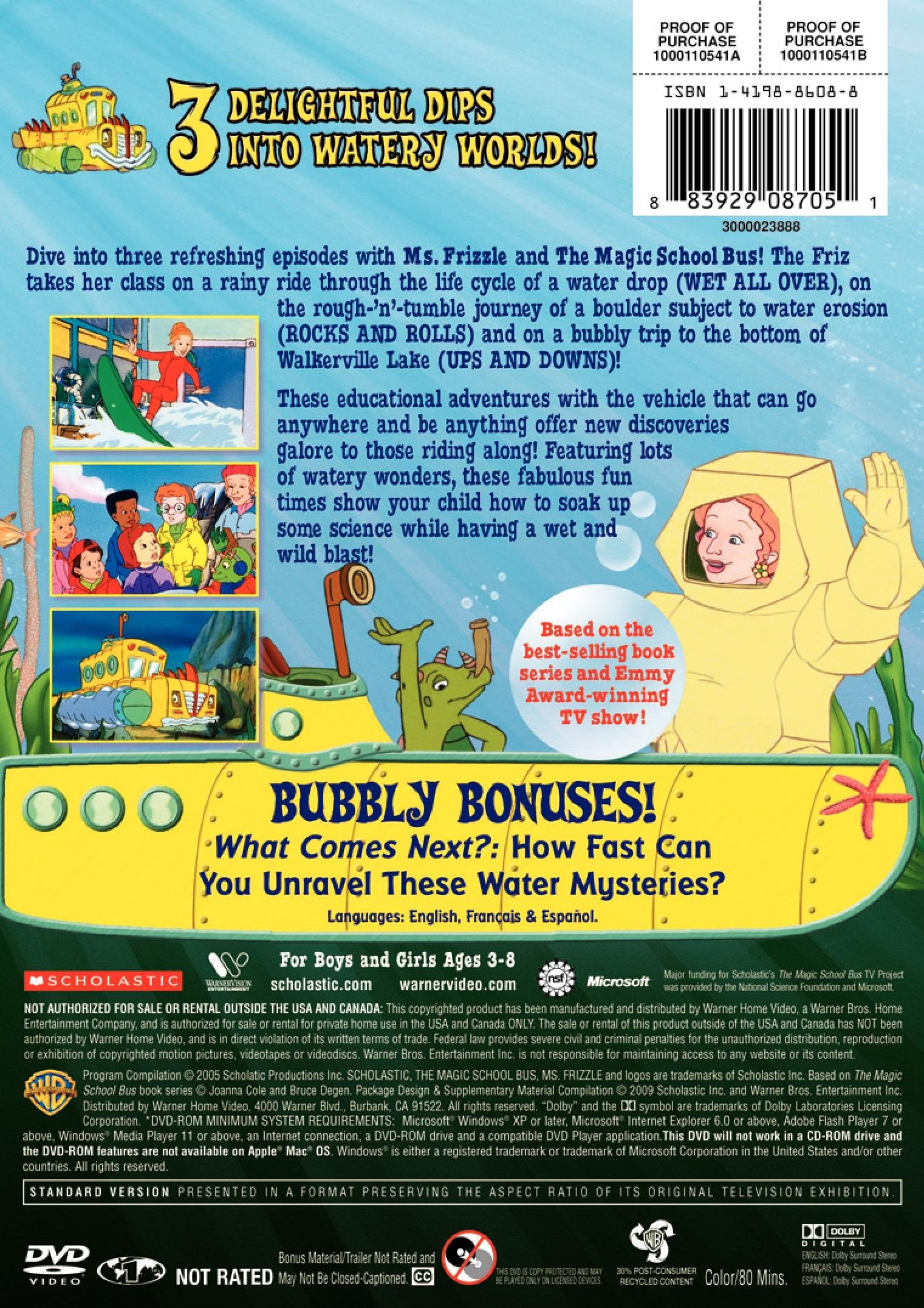 Magic School Bus: Catches a Wave [DVD]