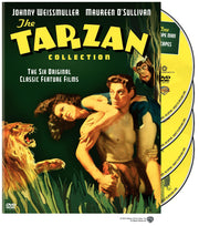 The Tarzan Collection Starring Johnny Weissmuller (Tarzan the Ape Man / Escapes / and His Mate / Finds a Son / Secret Treasure / New York Adventure) used book depot