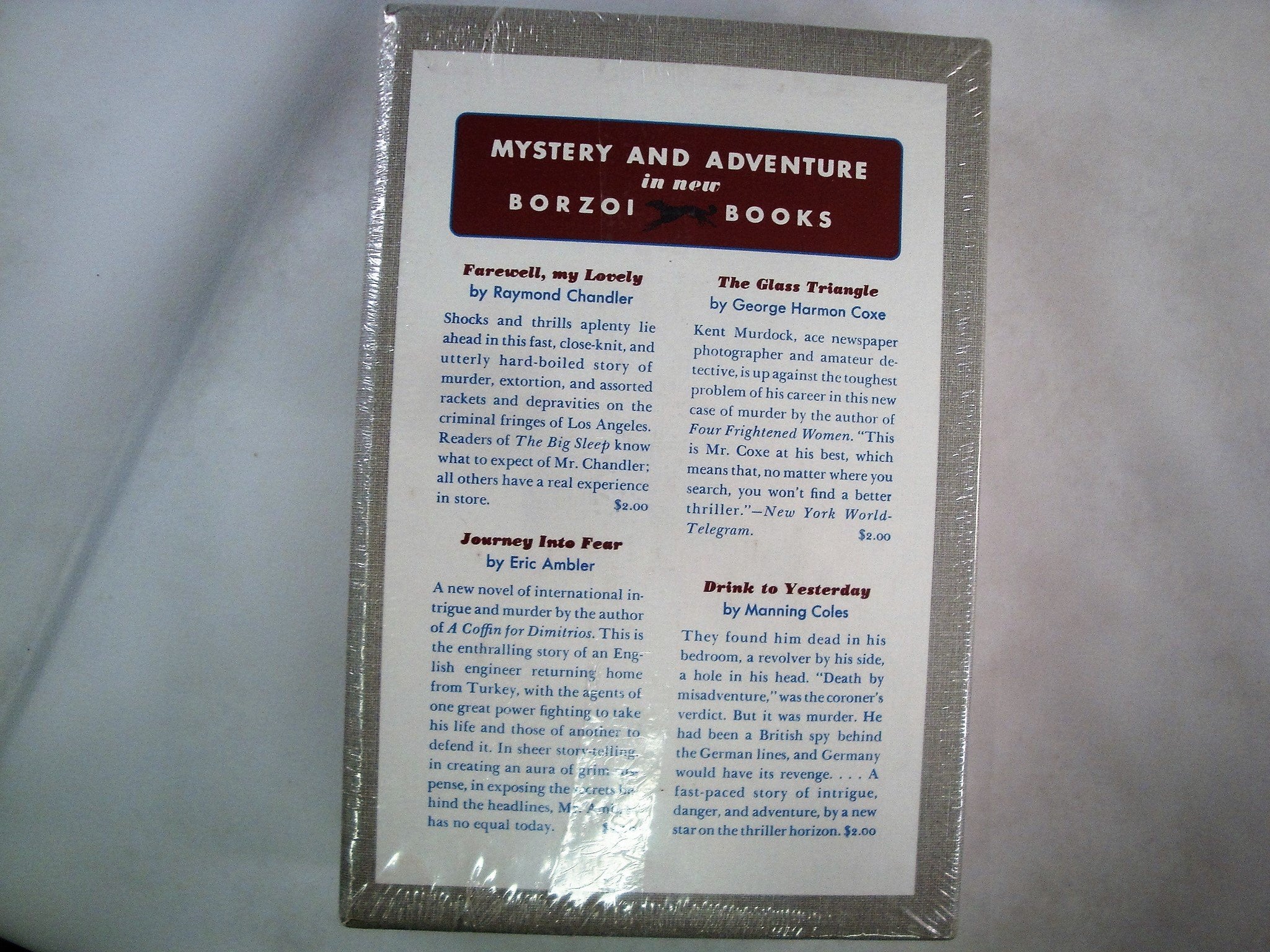 Farewell My Lovely used book depot