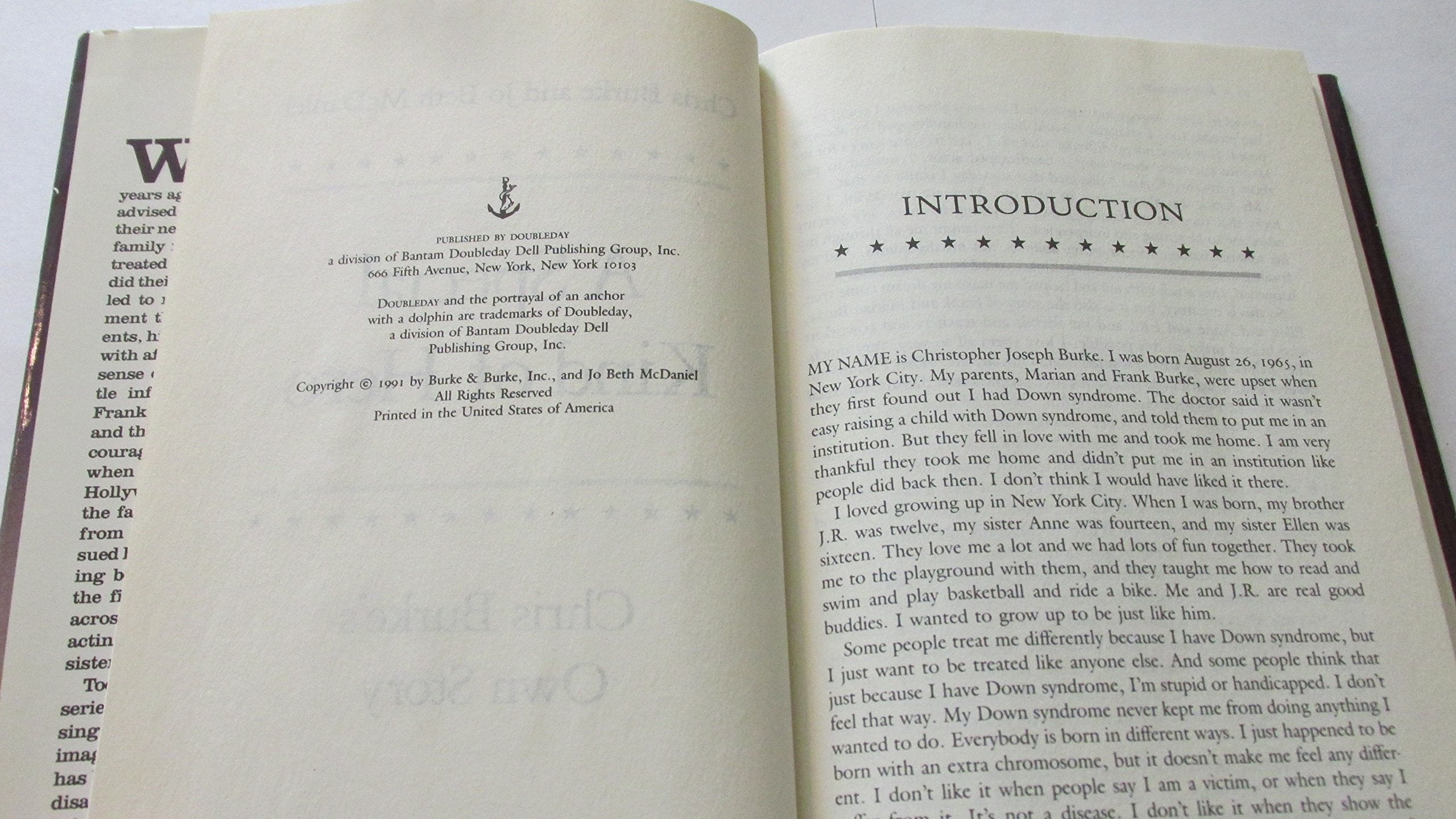 A Special Kind of Hero: The Star of Life Goes on Tells His Remarkable Story