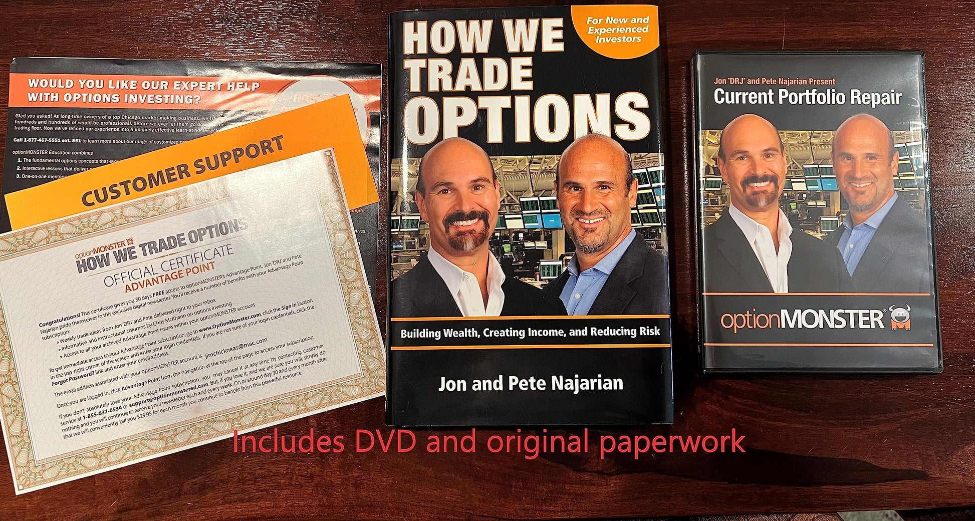 How We Trade Options Building Wealth, Creating Income and Reducing Risk used book depot