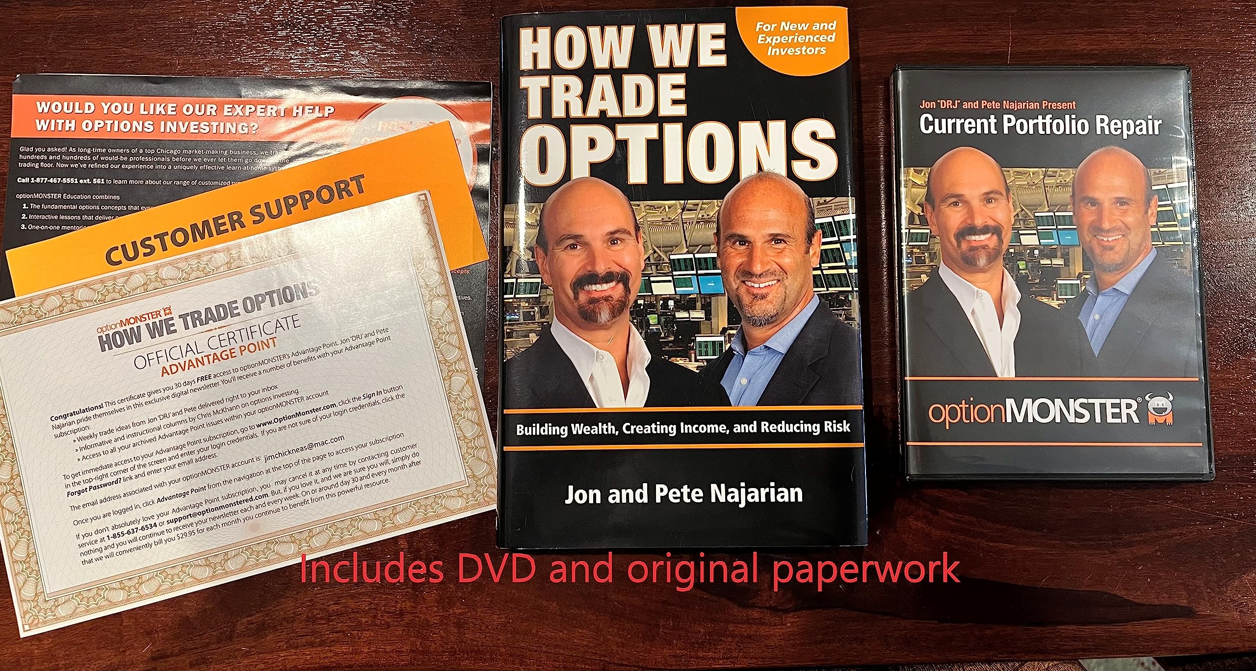 How We Trade Options Building Wealth, Creating Income and Reducing Risk used book depot