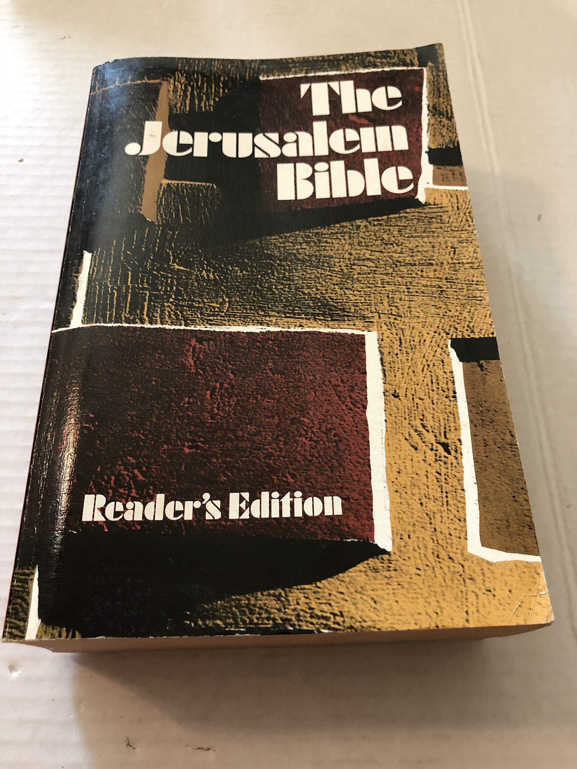 The Jerusalem Bible - Reader's Edition used book depot