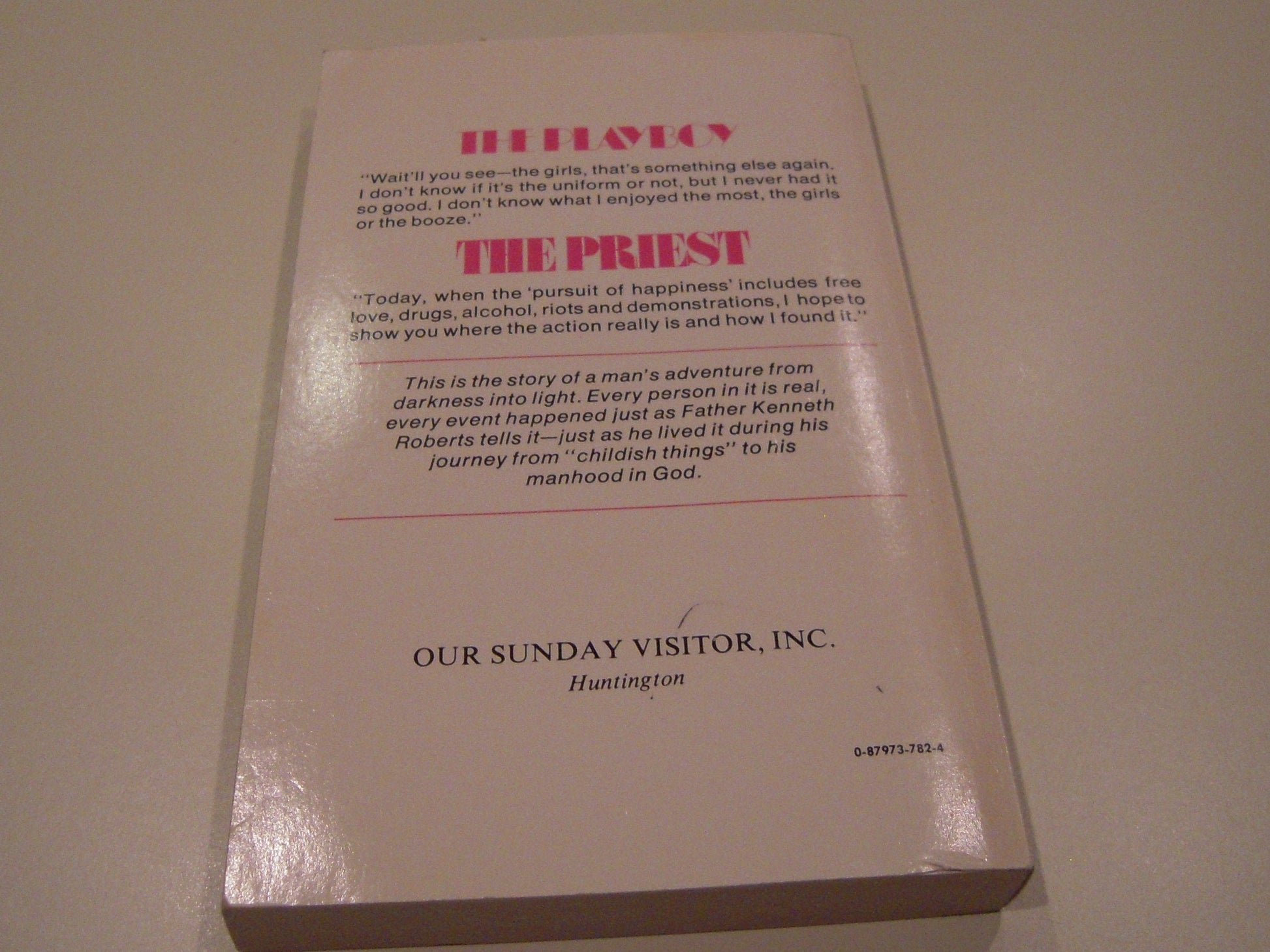 Playboy to Priest used book depot