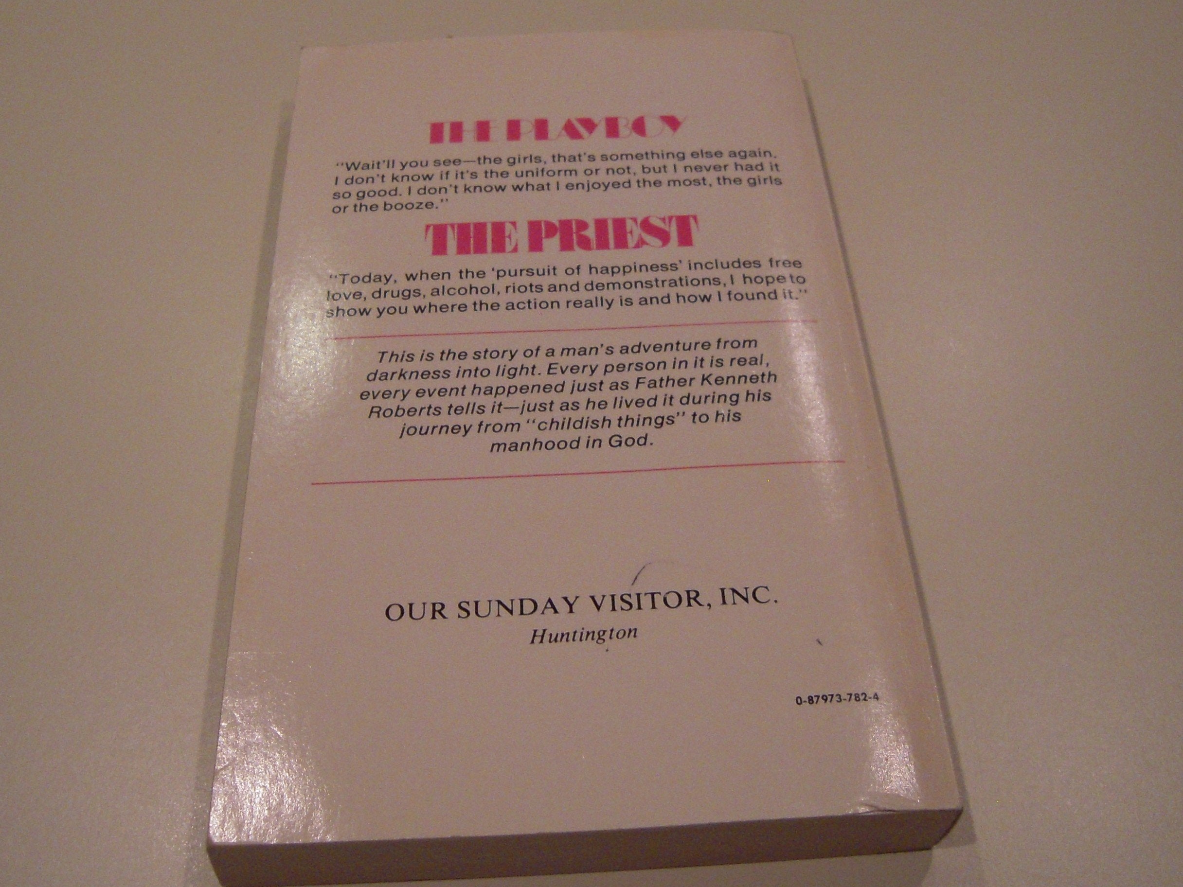 Playboy to Priest used book depot