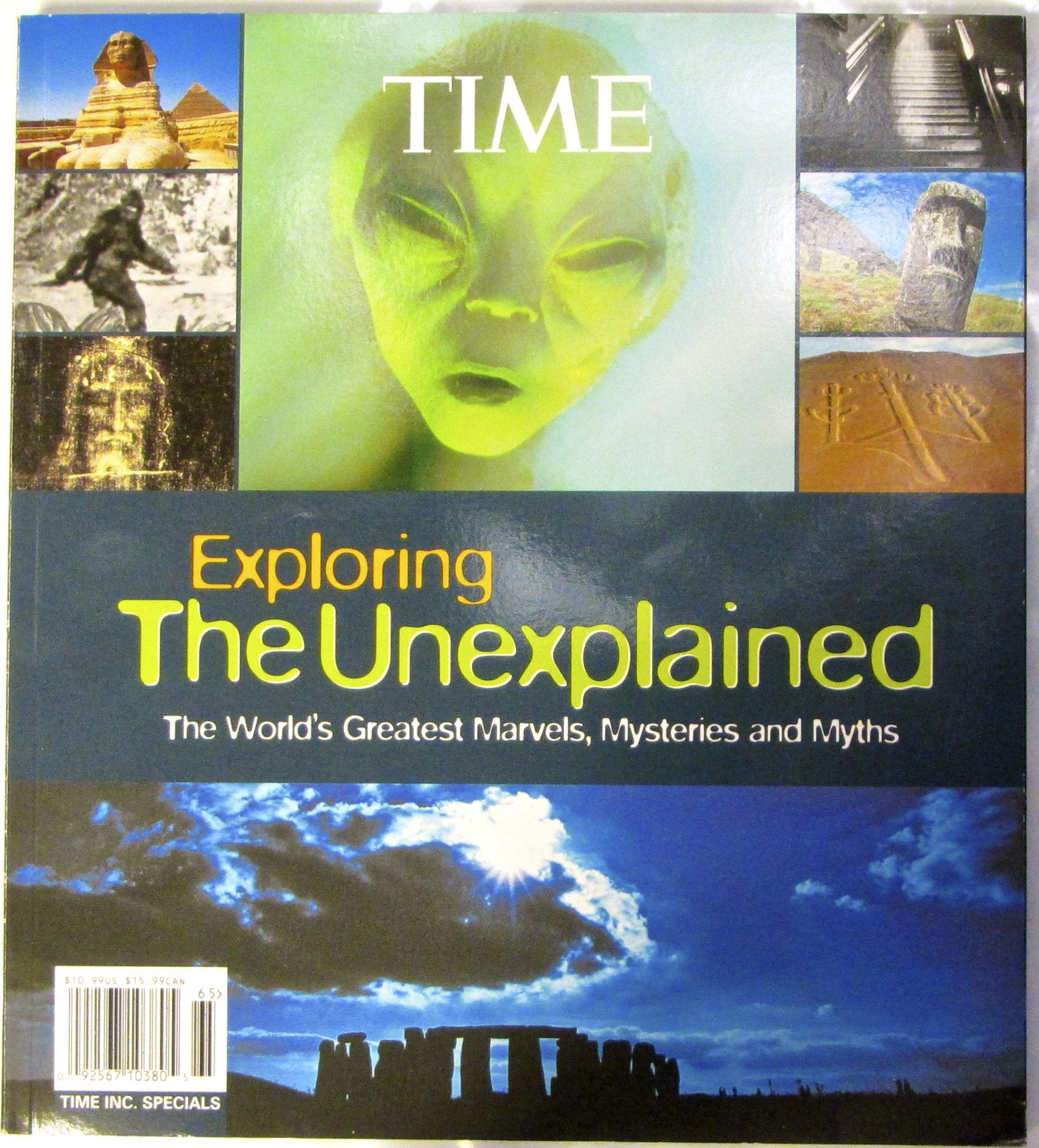 Exploring the Time Magazine's Unexplained: The World's Greatest Marvels, Mysteries and Myths used book depot