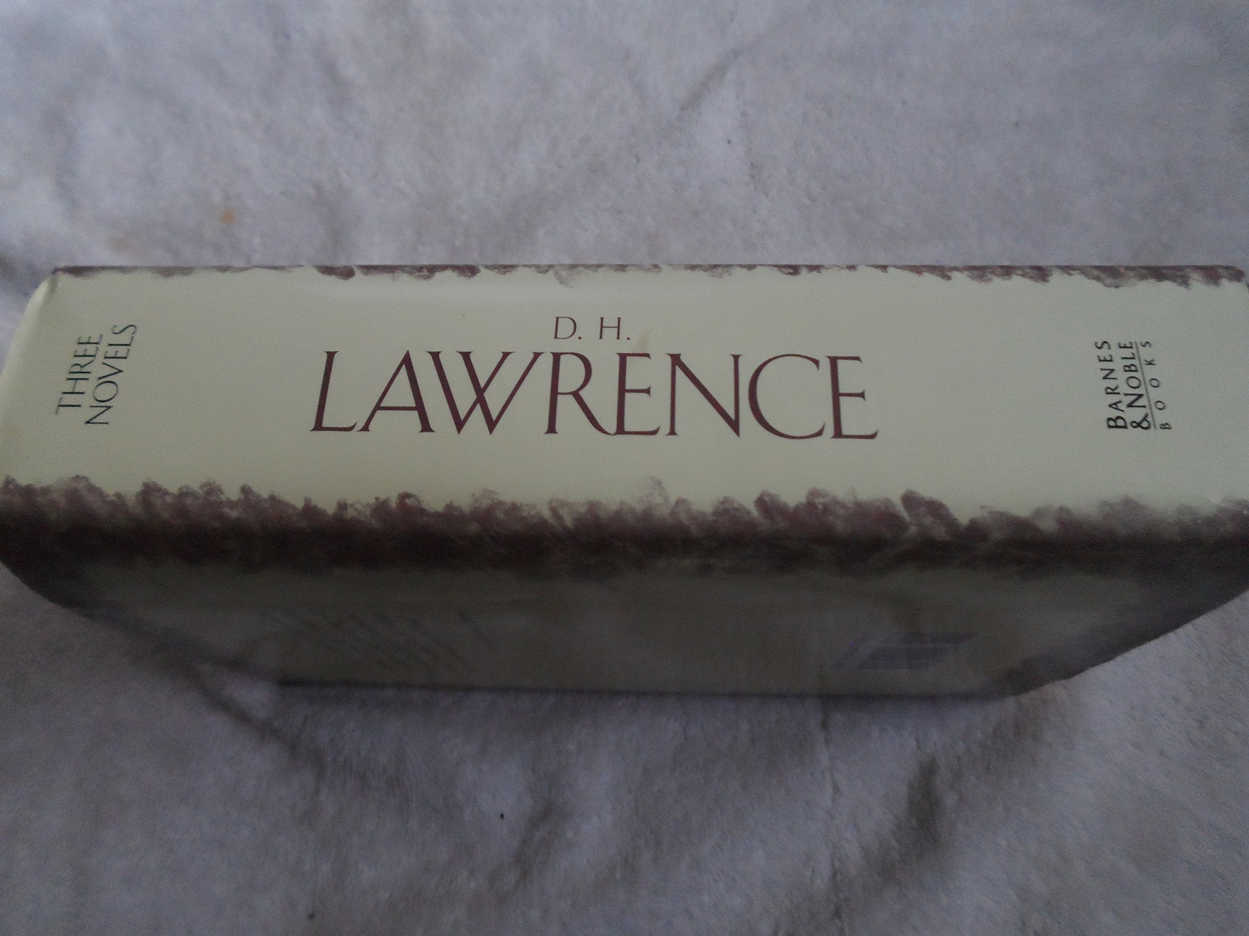 D.H. Lawrence, three complete novels: Lady Chatterley's lover, The Rainbow, Sons and lovers used book depot