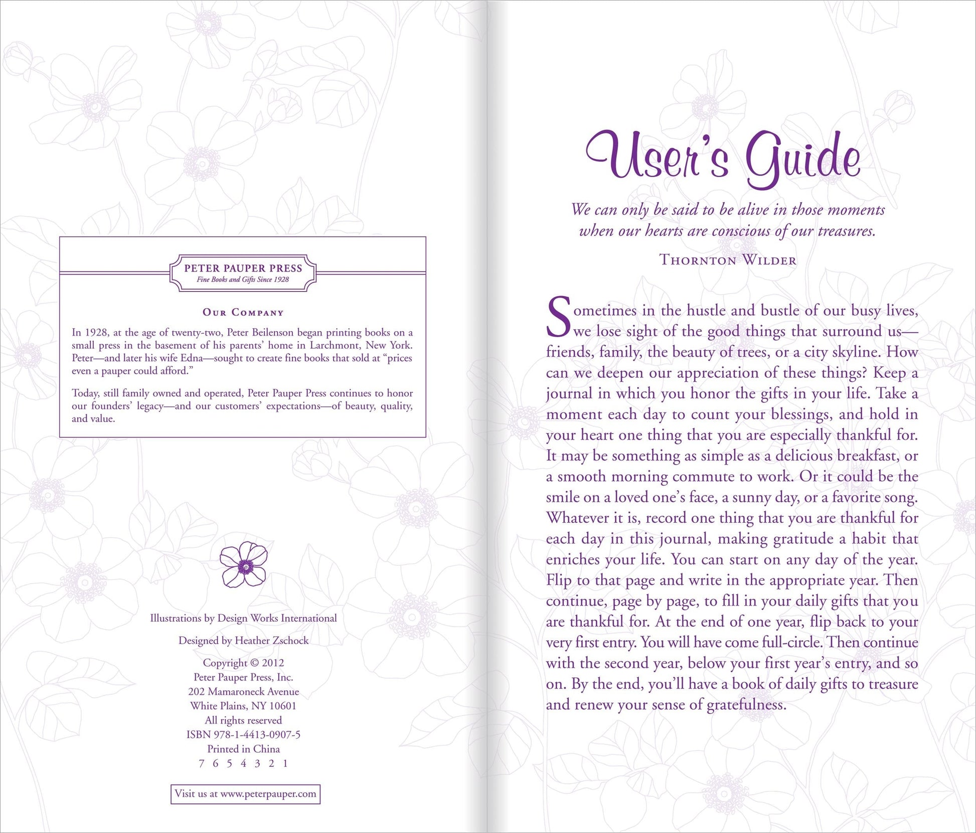 Daily Gifts: A Five-year Gratitude Journal used book depot