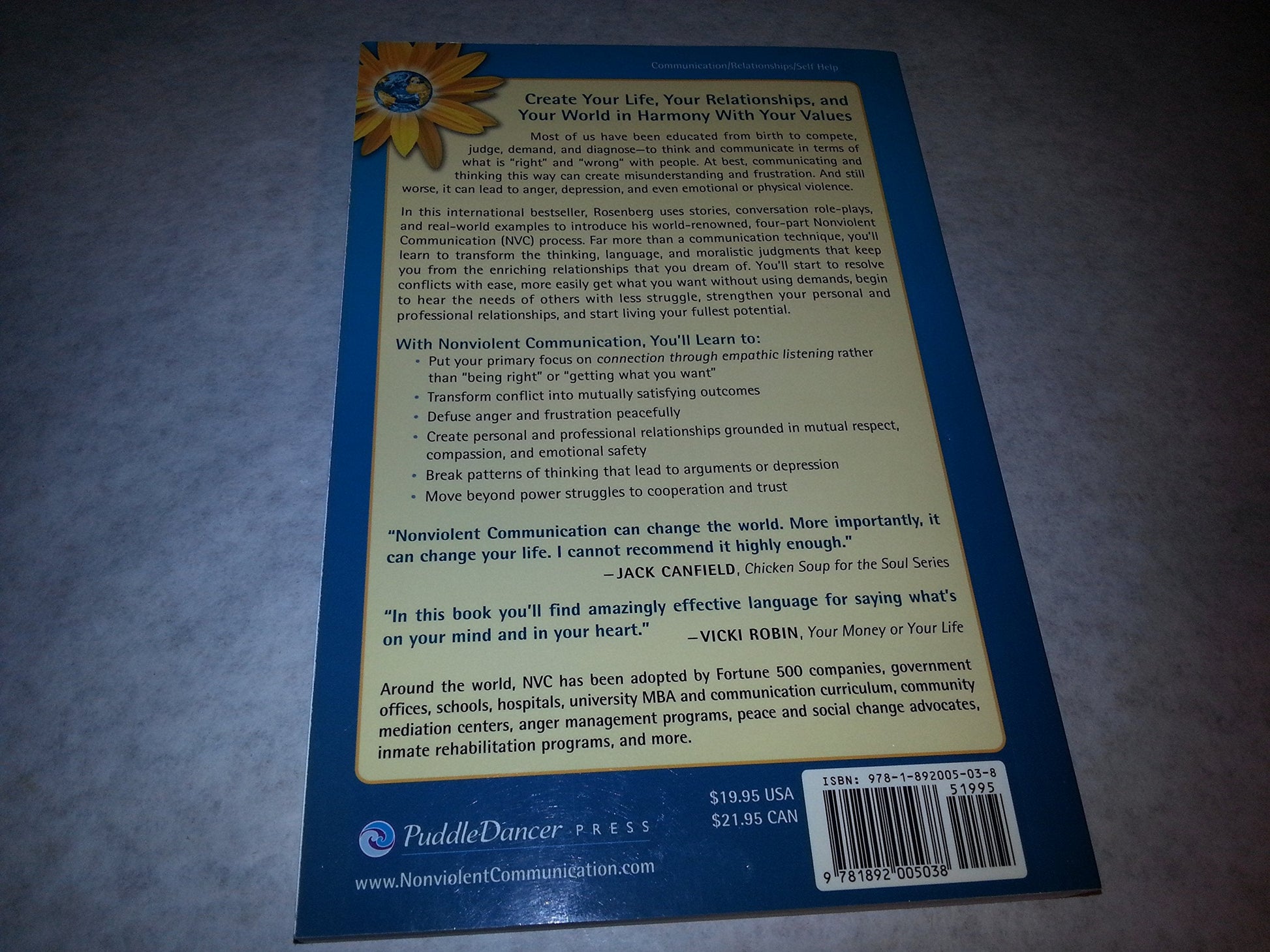 Nonviolent Communication: A Language of Life used book depot