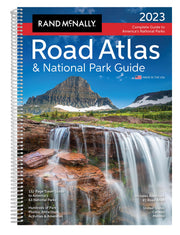 Rand McNally 2023 Road Atlas & National Park Guide United States Canada Mexico (Rand McNally Road Atlas & National Park Guide) used book depot