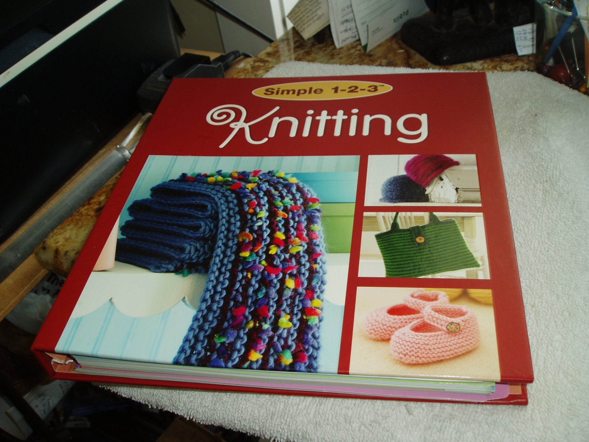 Simple 1-2-3 Knitting used book depot
