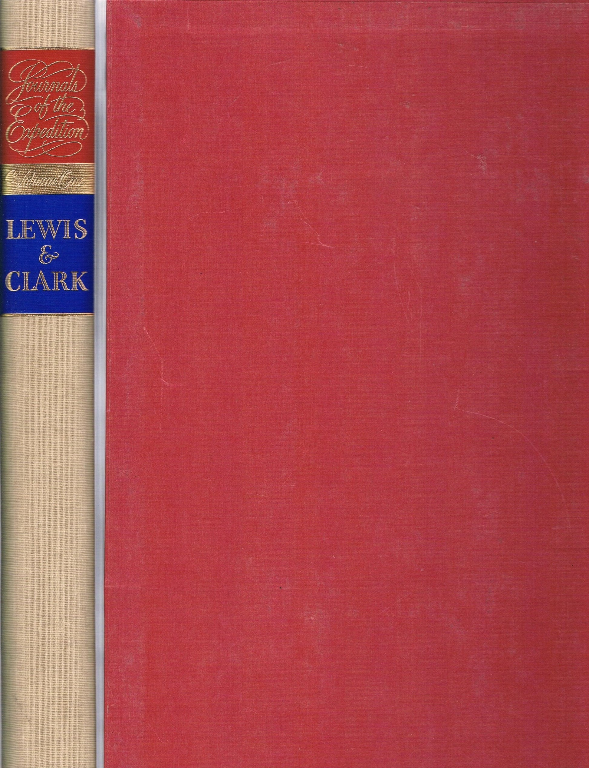 JOURNALS OF THE EXPEDITION UNDER THE COMMAND OF CAPTAINS LEWIS AND CLARK (VOLUME 1 & VOLUME 2, EACH IN VG SLIPCASE) used book depot