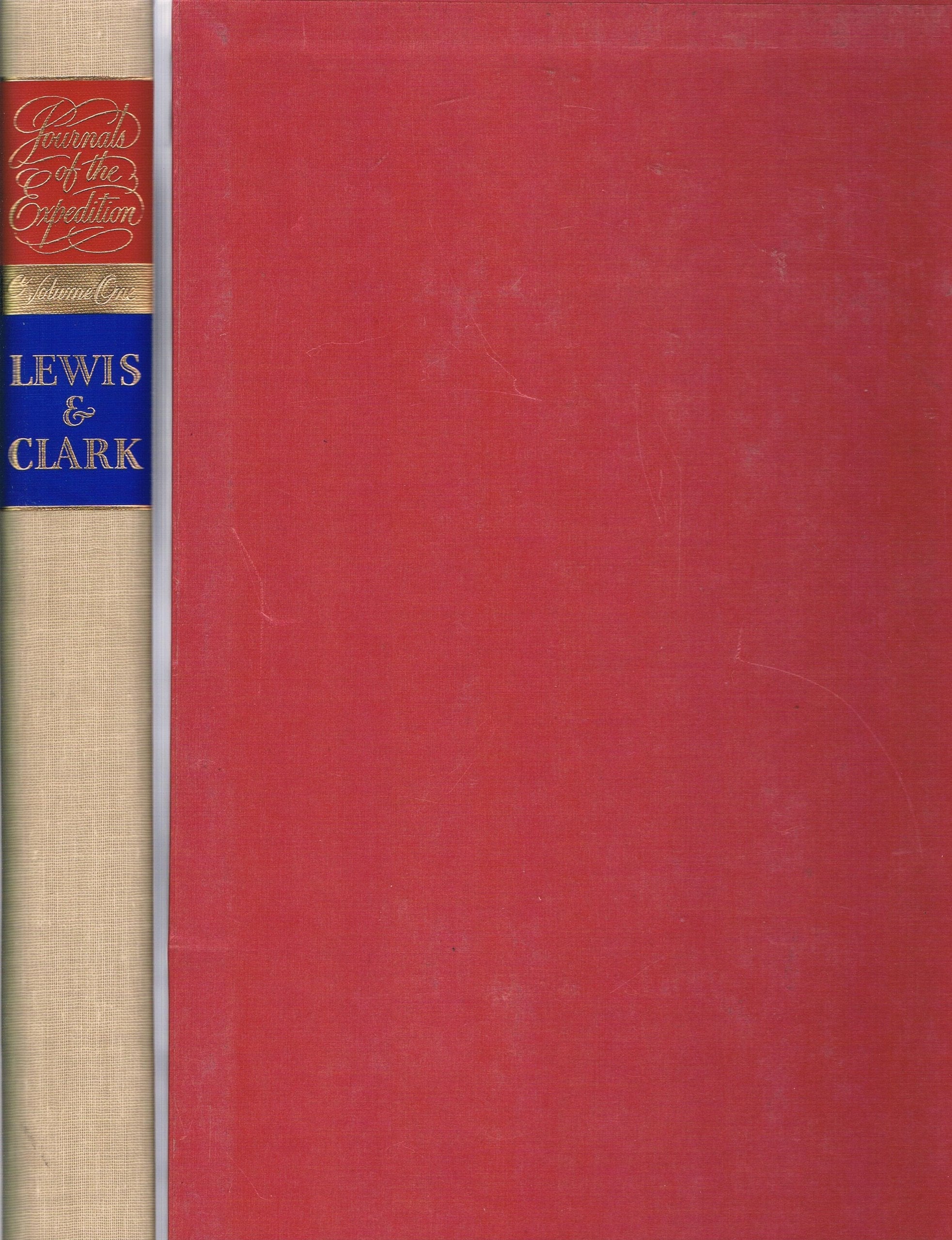 JOURNALS OF THE EXPEDITION UNDER THE COMMAND OF CAPTAINS LEWIS AND CLARK (VOLUME 1 & VOLUME 2, EACH IN VG SLIPCASE) used book depot