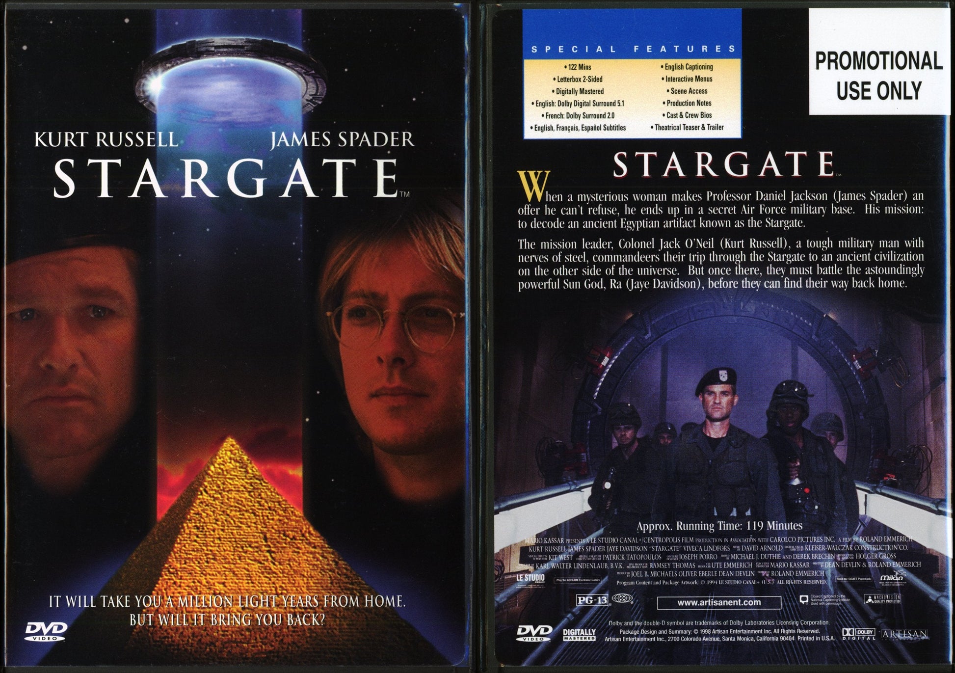 Stargate [DVD] used book depot