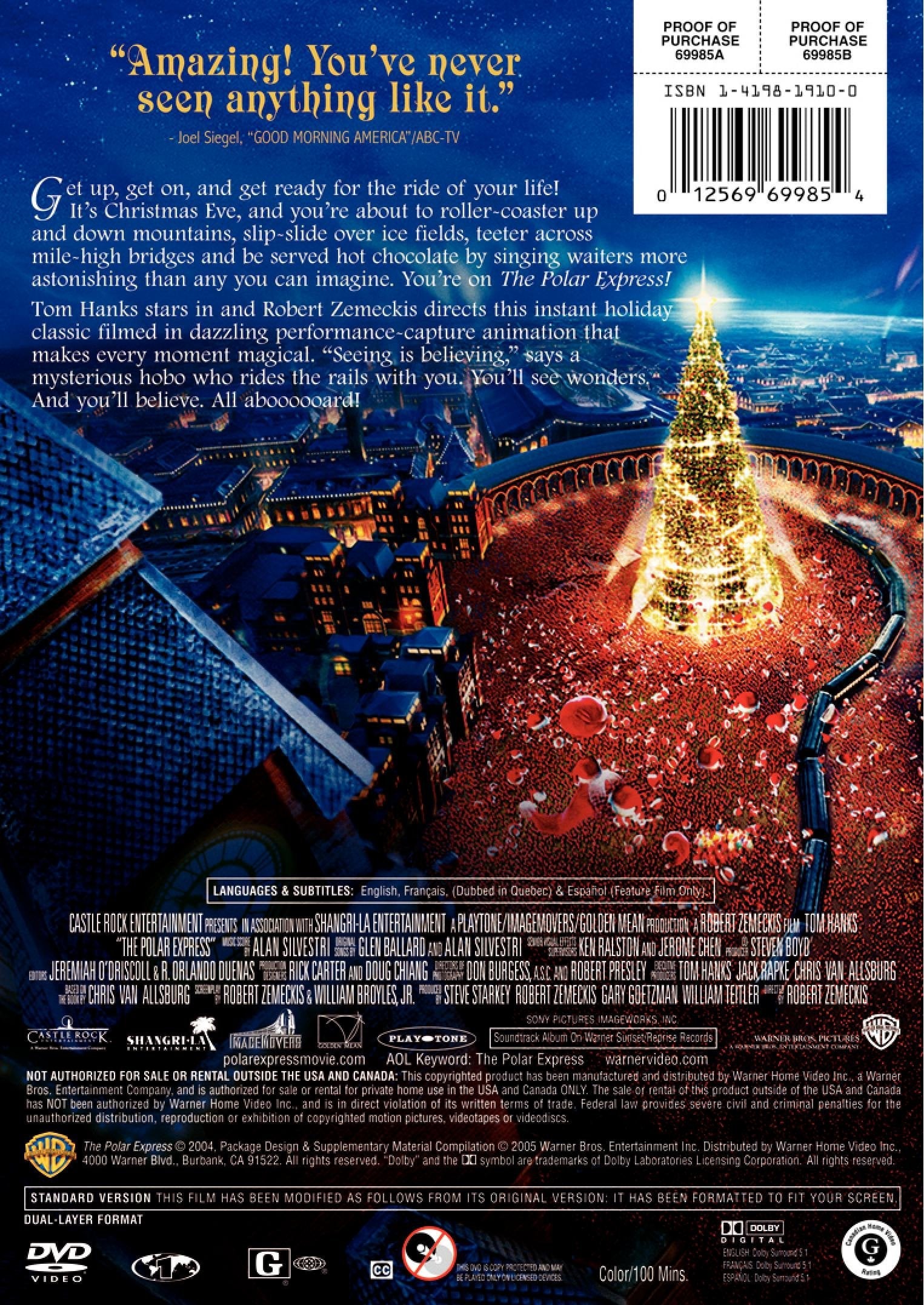The Polar Express (Full Screen Edition) used book depot