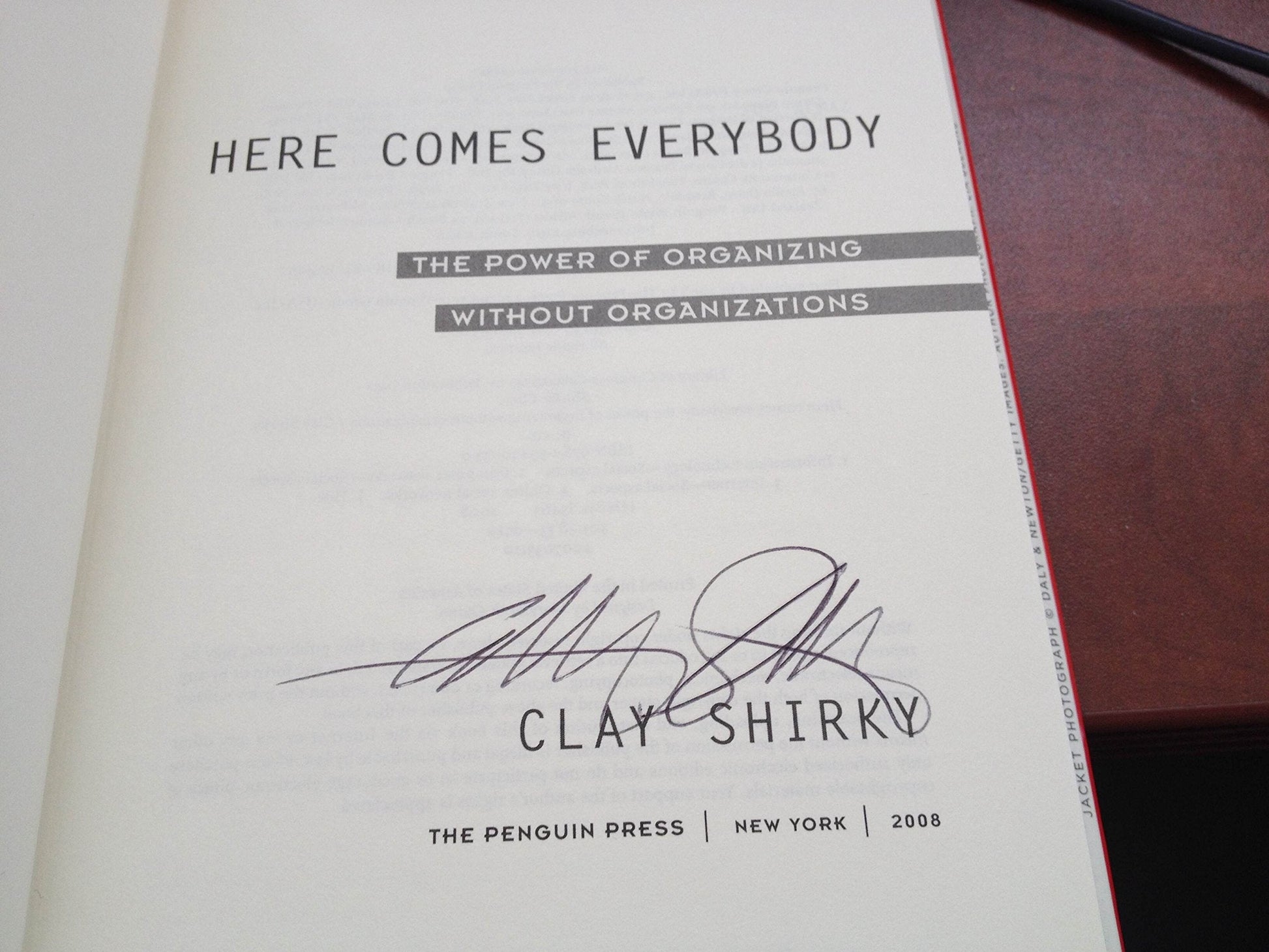 Here Comes Everybody: The Power of Organizing Without Organizations used book depot