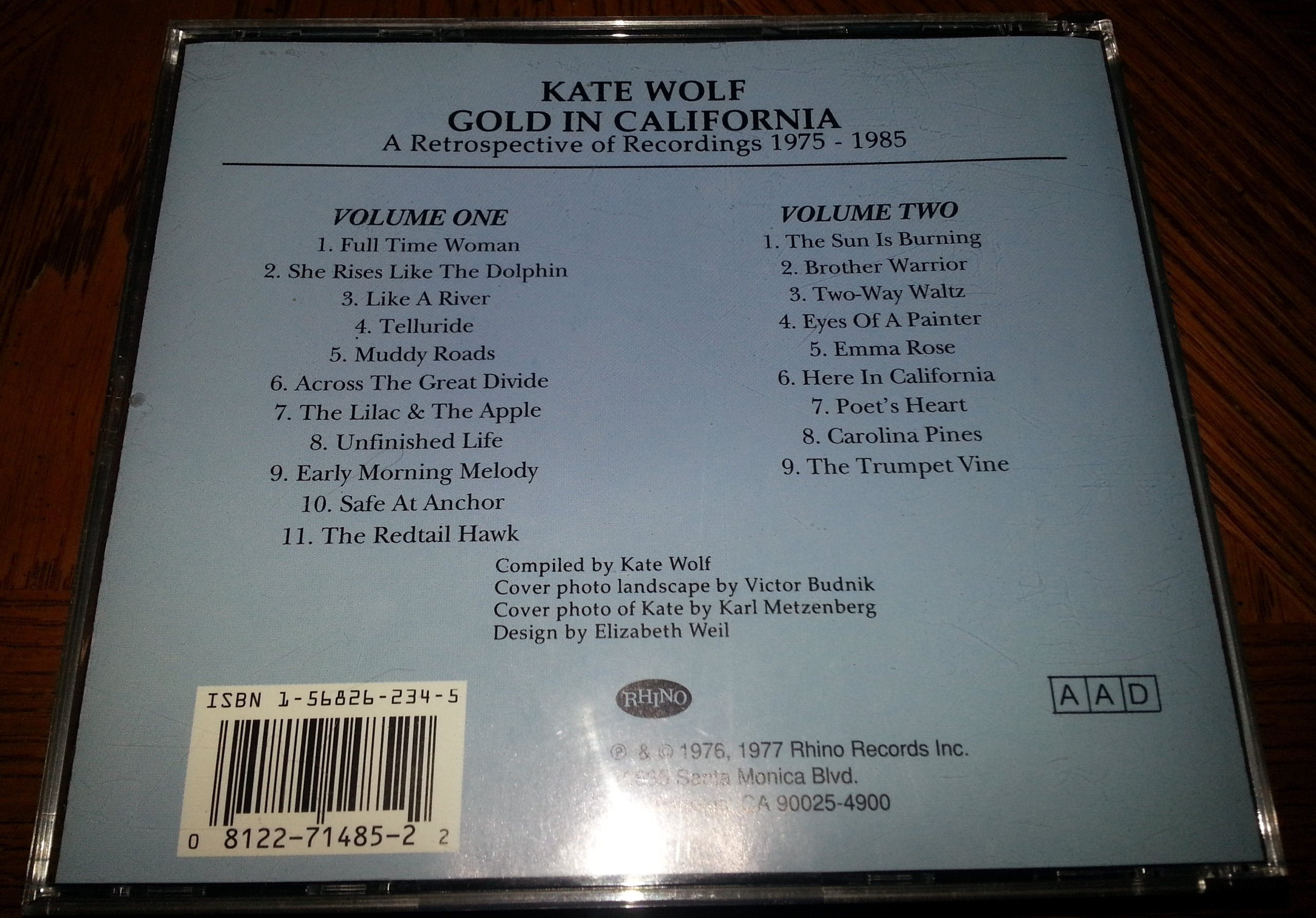 Gold In California: A Retrospective Of Recordings, 1975-1985