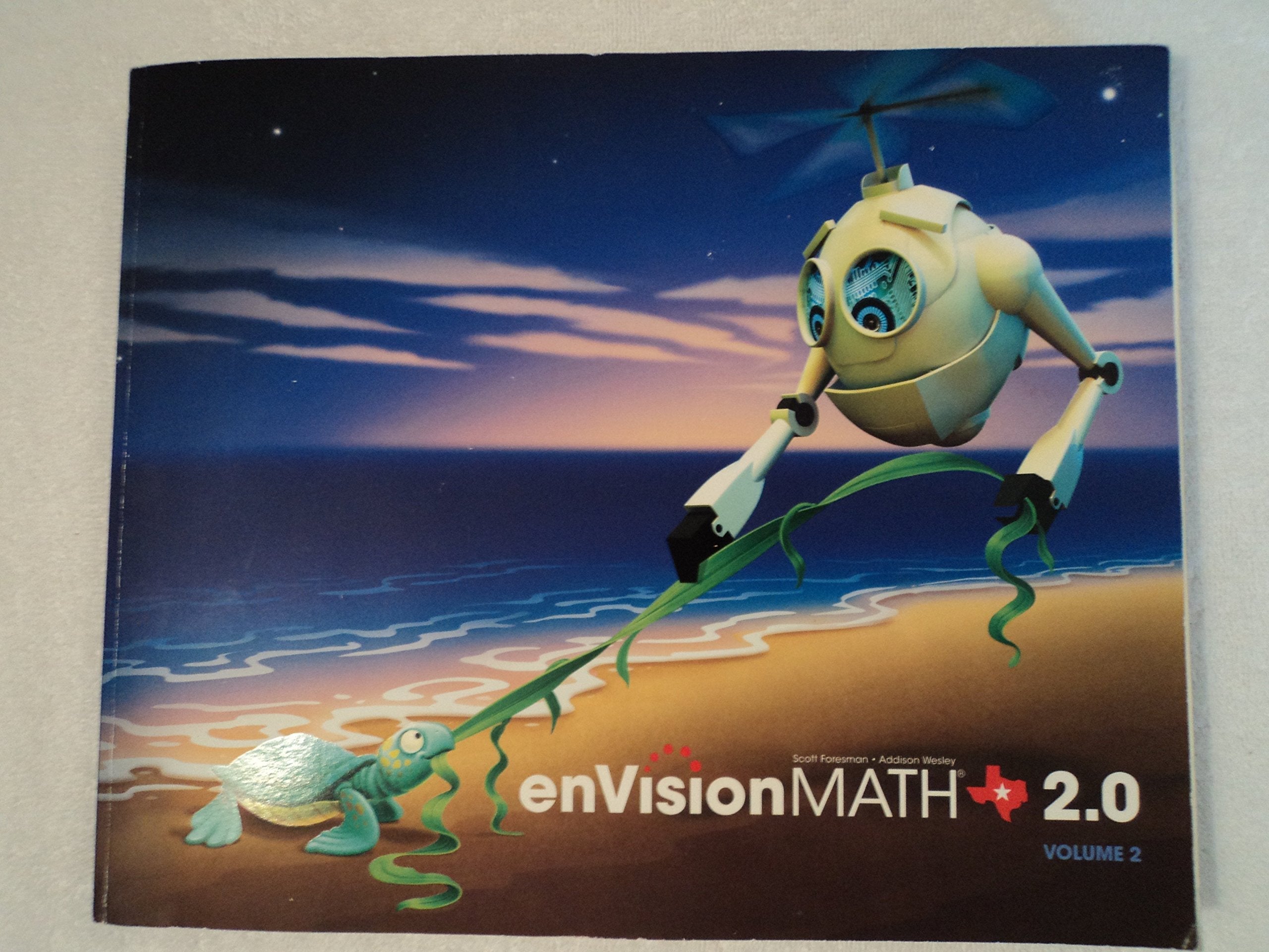 Pearson Texas, enVision MATH 2.0, Grade K, Volume 2, Topics 9-16, 9780328767250, 0328767255 used book depot