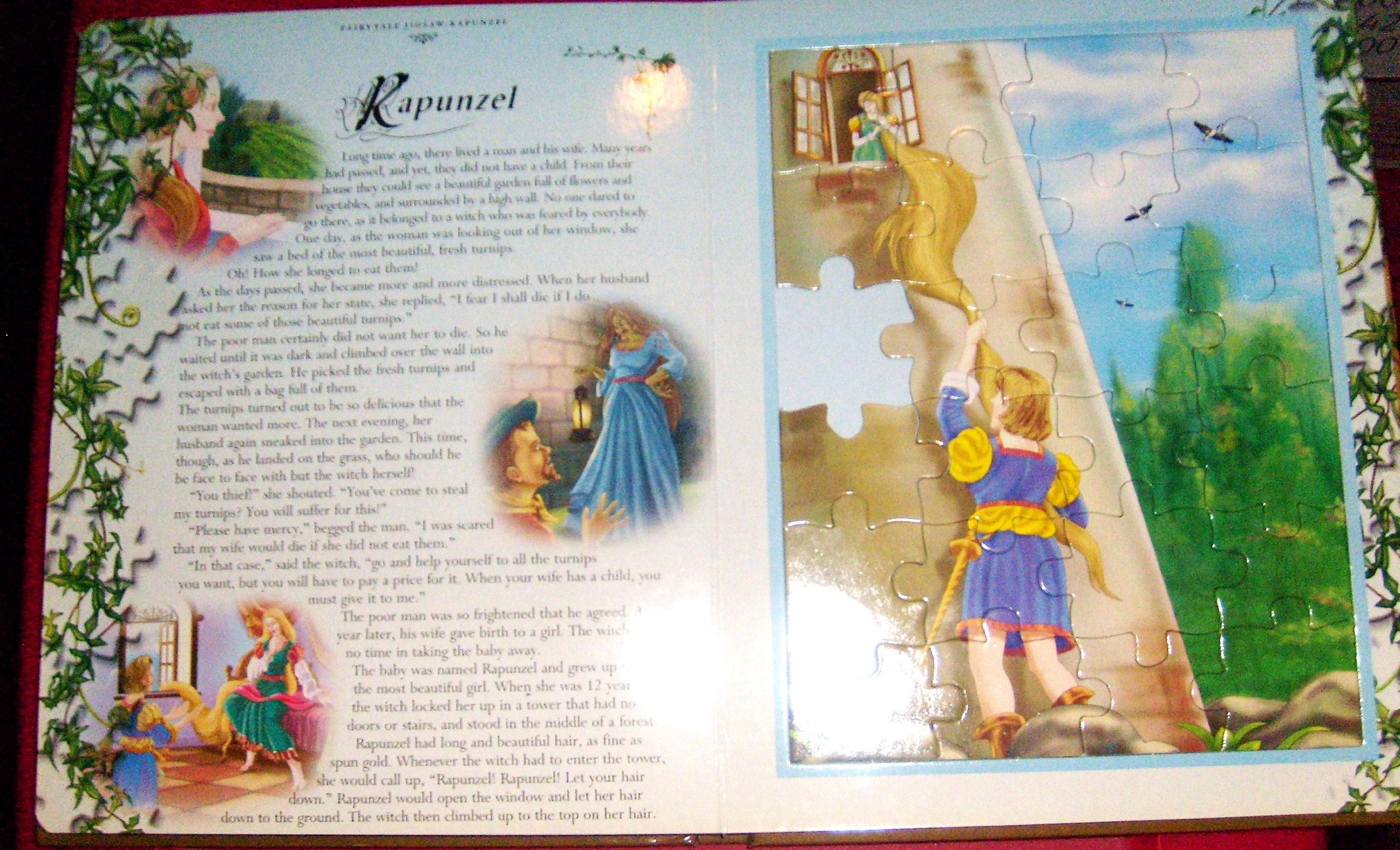 Fairy Tale Jigsaw (*6 fairy tale puzzles - each page is a puzzle.) used book depot