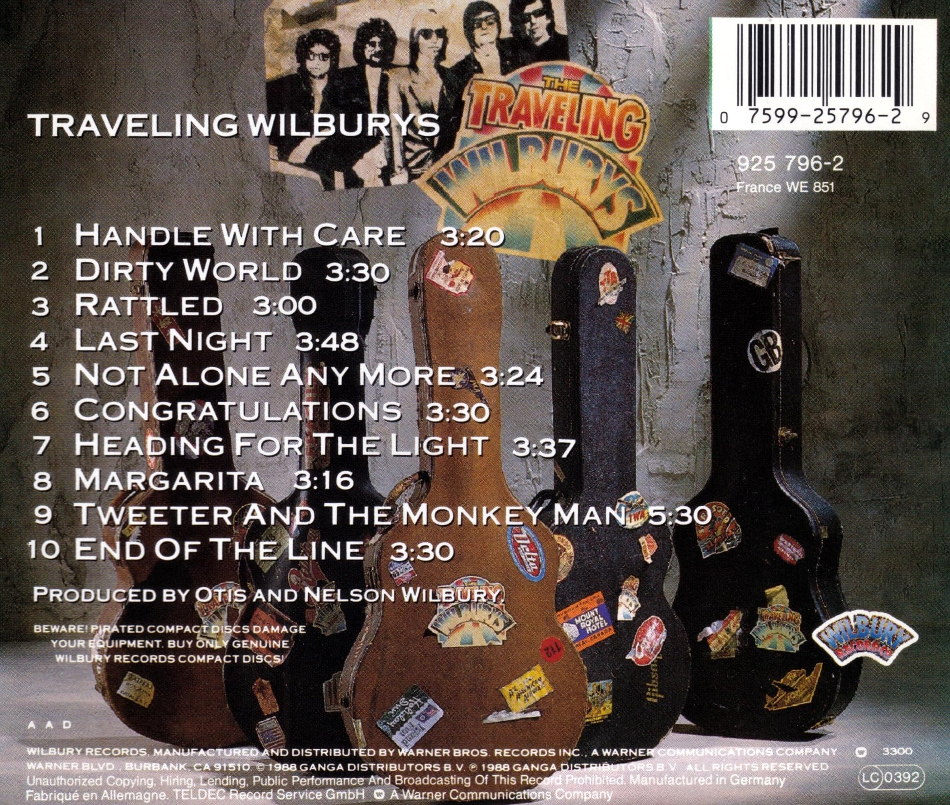 The Traveling Wilburys, Vol. 1 used book depot