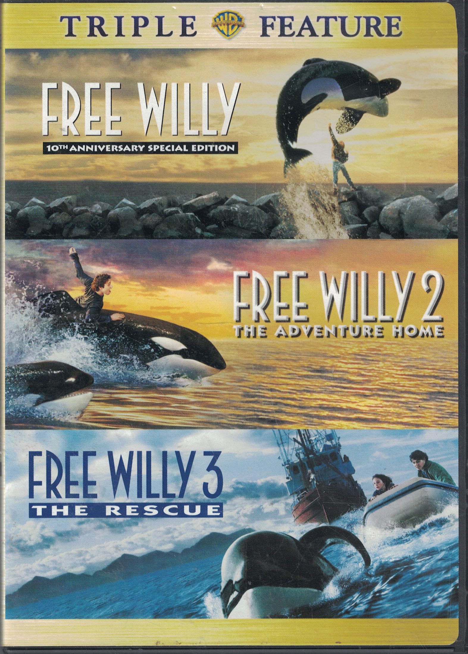 Free Willy 1-3 used book depot